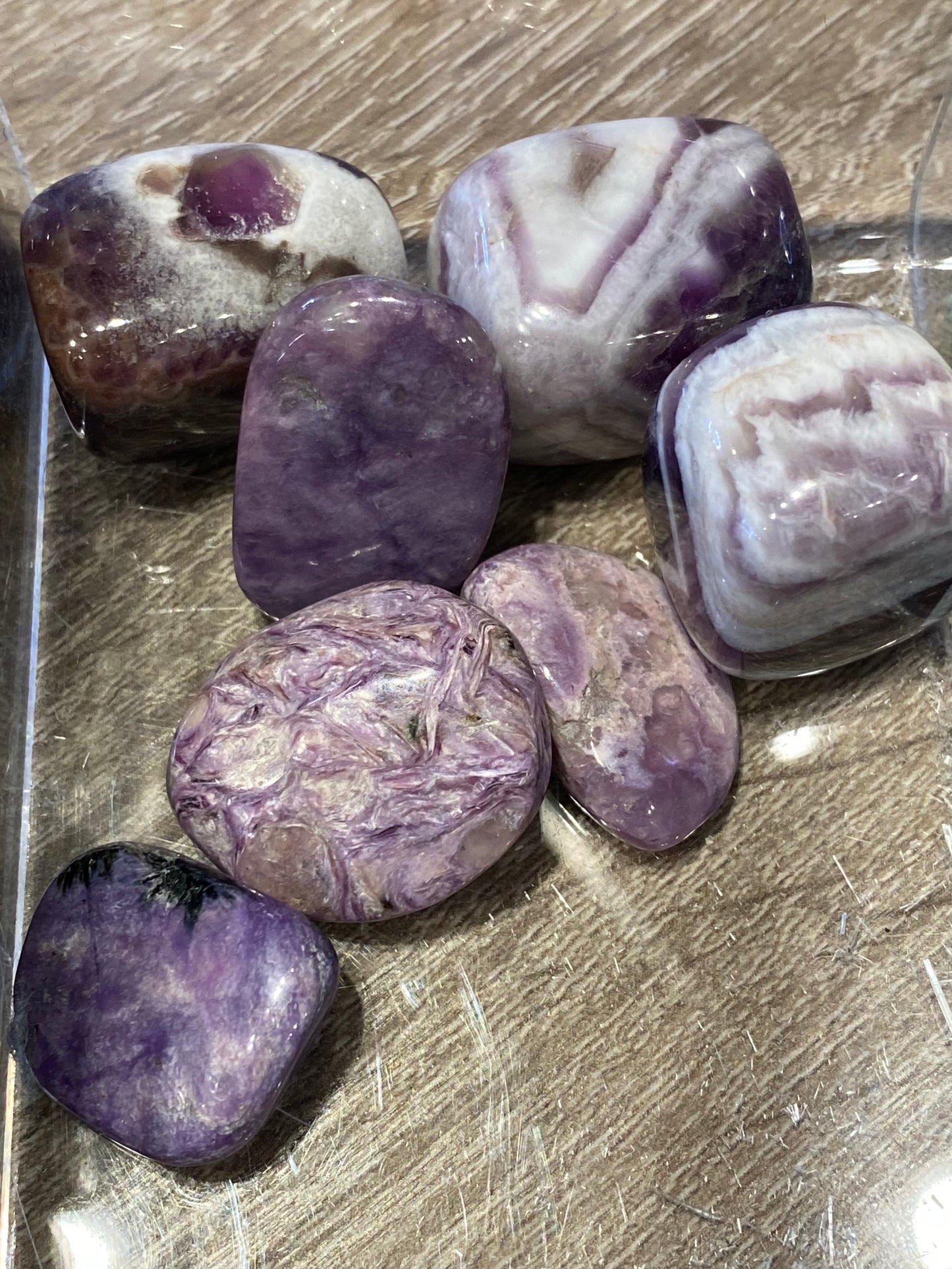 Charoite Polished Tumbled Stone 1pc