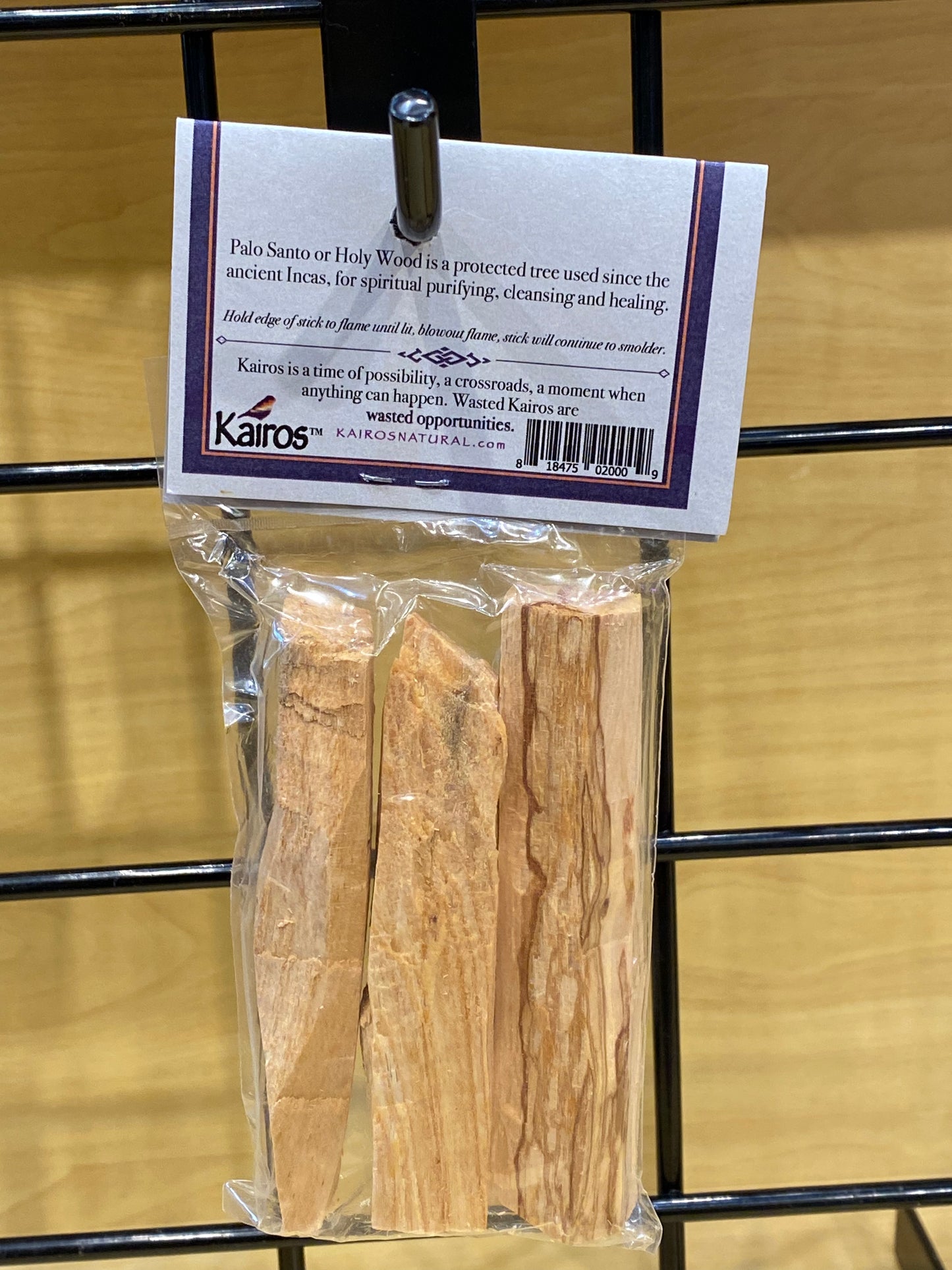 Kairos Palo Santo Holy Wood Sticks