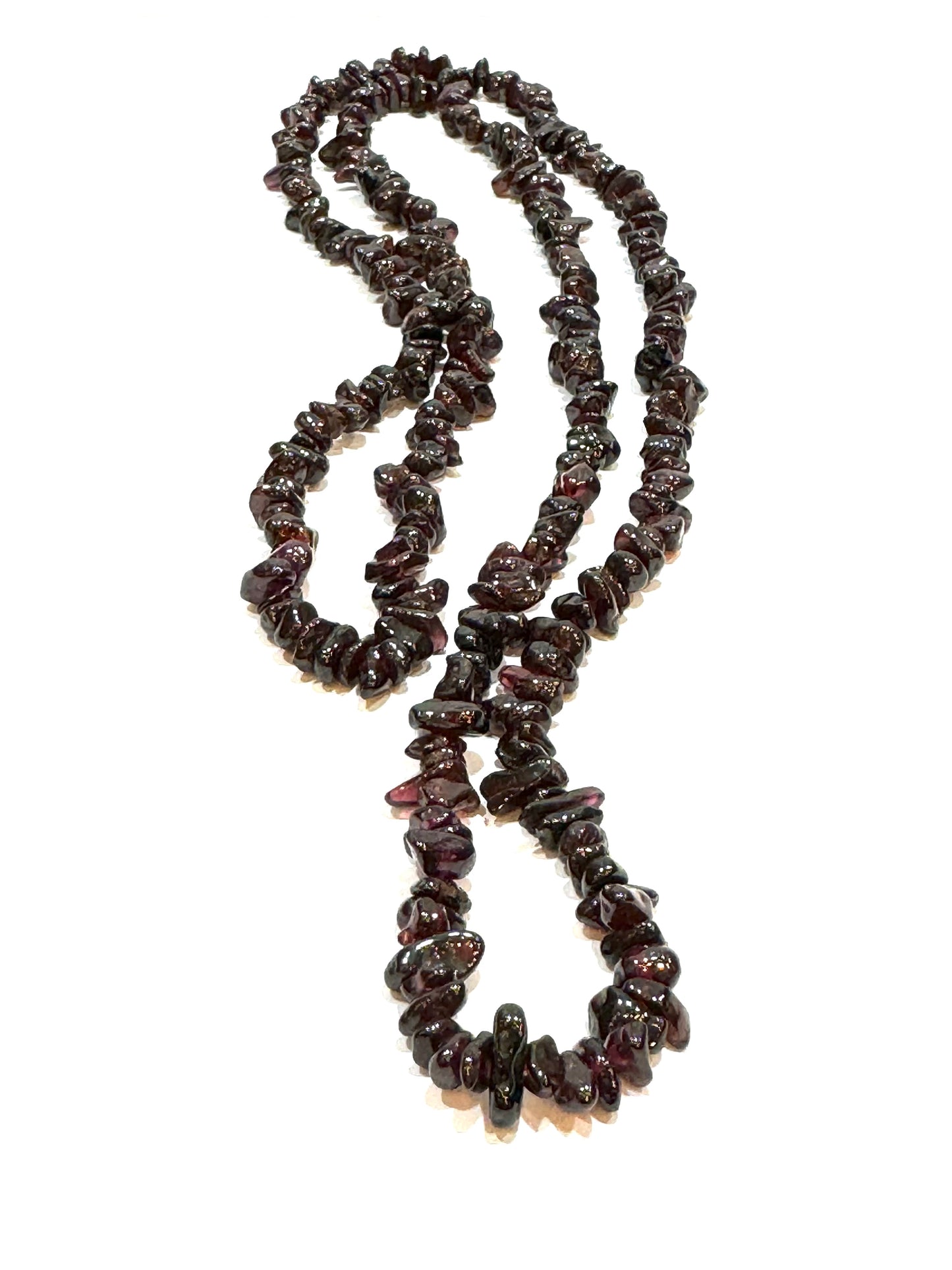 Garnet Chip Necklace