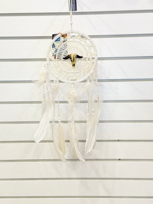 Buffalo Spirit Woven Dreamcatcher