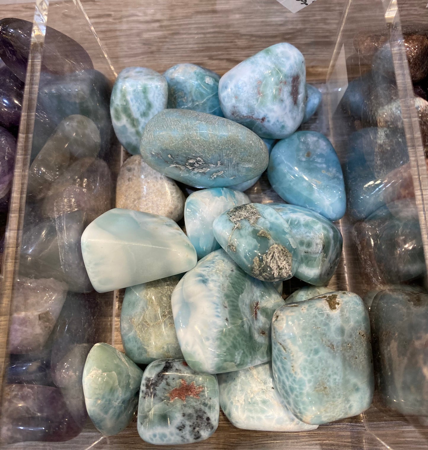 Larimar Tumbled Loose Stone 1pc