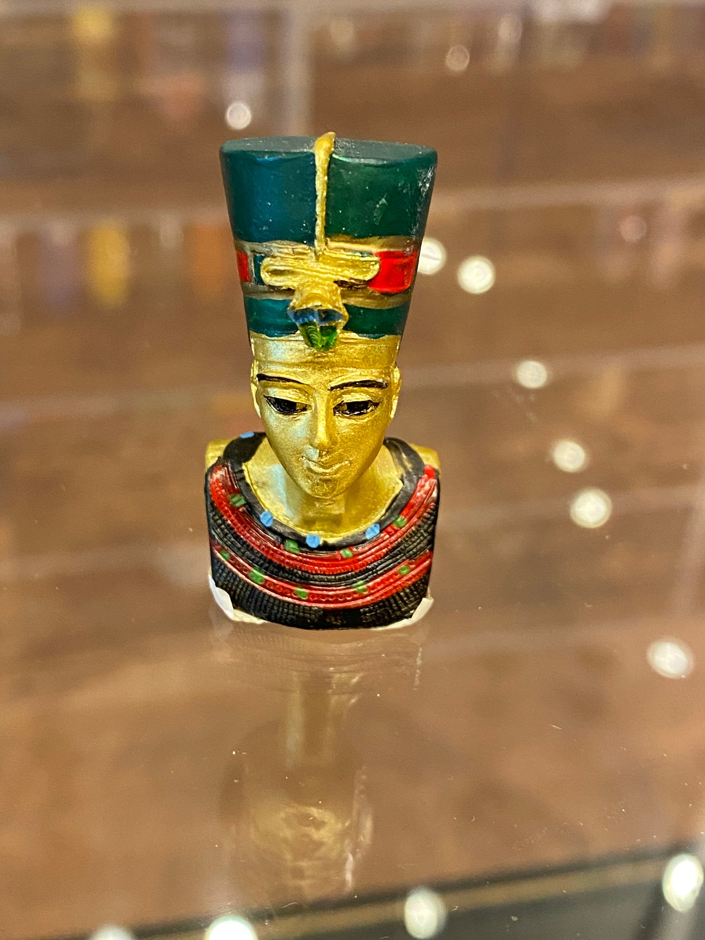 Mini Bust Nefertiti Egyptian Figurine