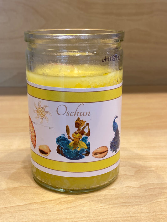 Oschun Votive 3 Day Yellow Candle