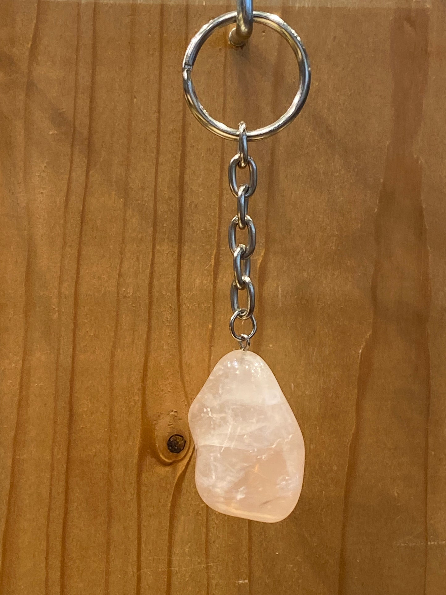 Rose Quartz Key Chain