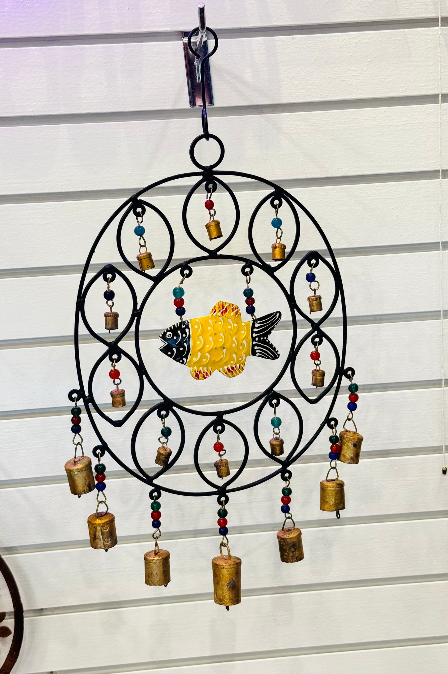 Handmade Fish Cast Iron Wind Chime