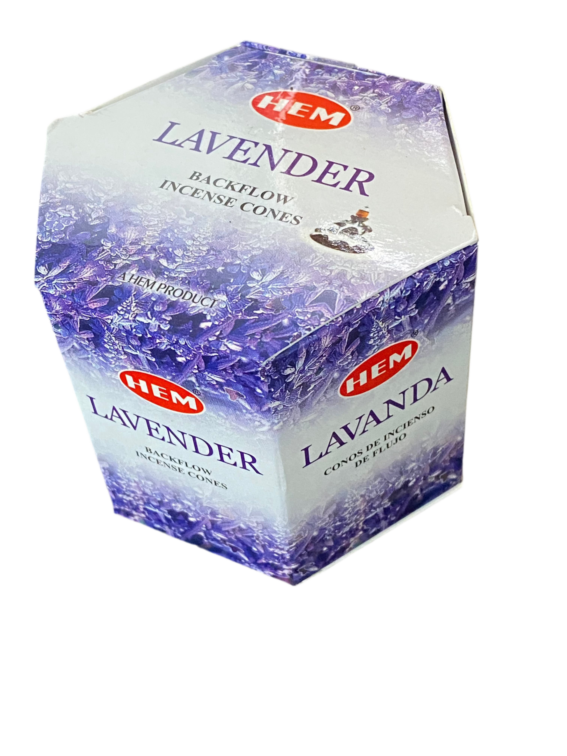 HEM Lavender Backflow Dhoop Incense