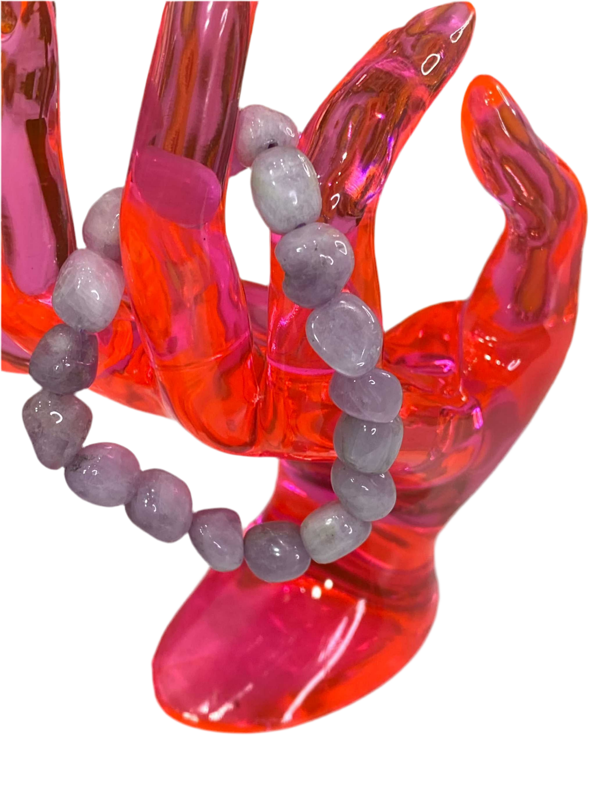 Kunzite Beaded Bracelet