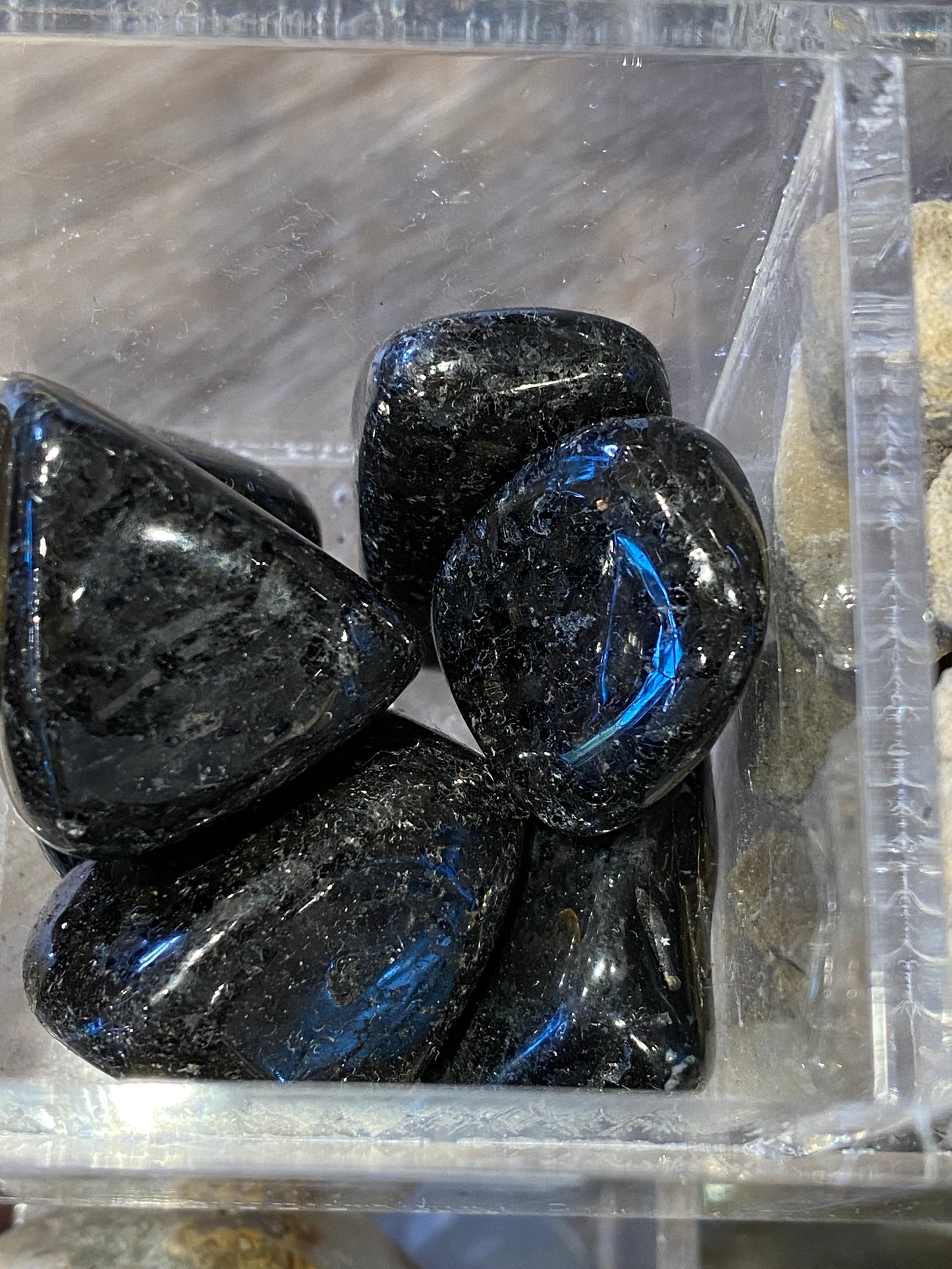 Nuummite Polished Tumbled Stone