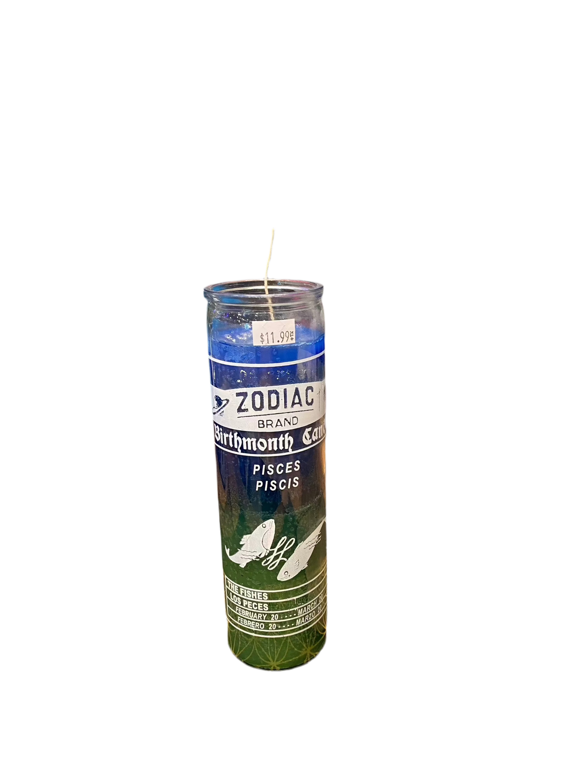 Zodiac Candle Pisces