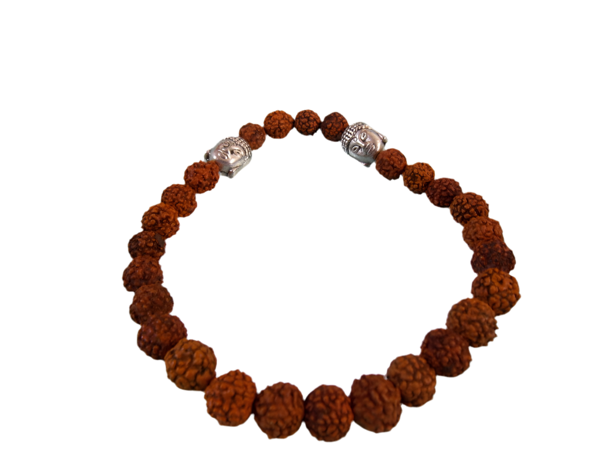 Rudraksha Seed Buddha Charm