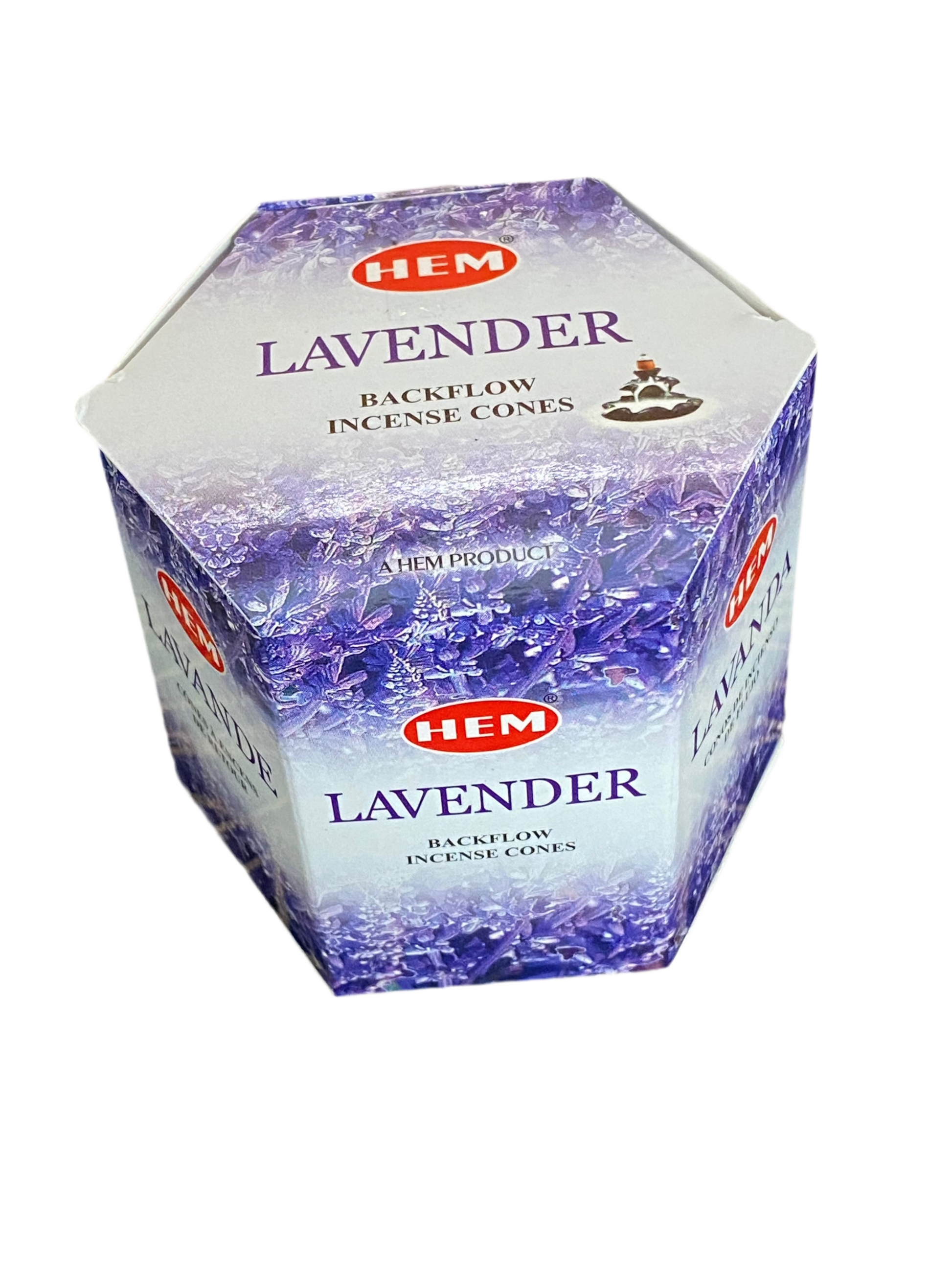 HEM Lavender Backflow Dhoop Incense