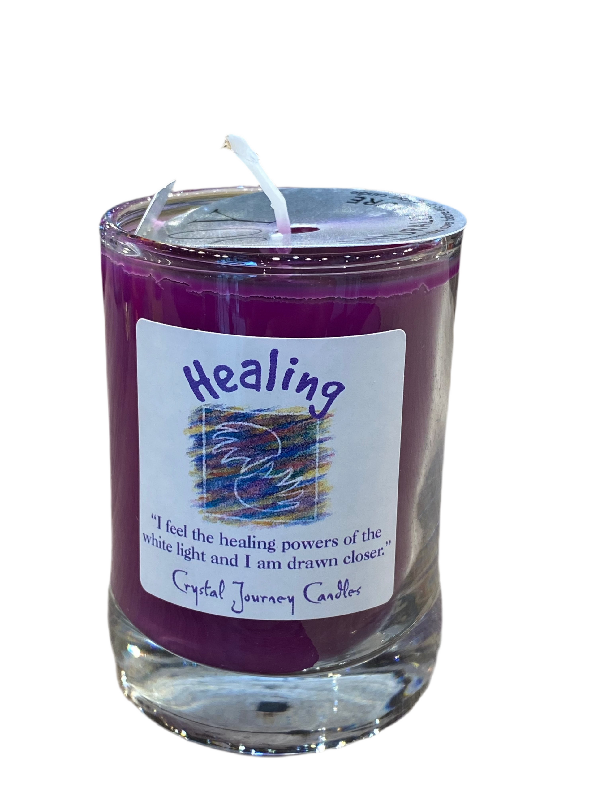 Crystal Journey Soy Votive Candle Healing