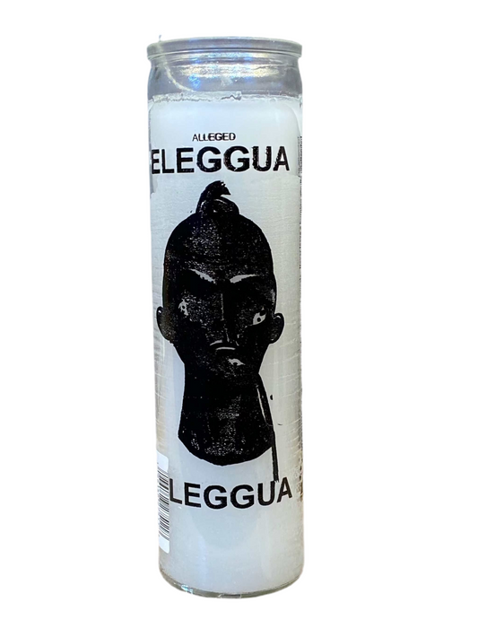 Eleggua 7 Day Candle White