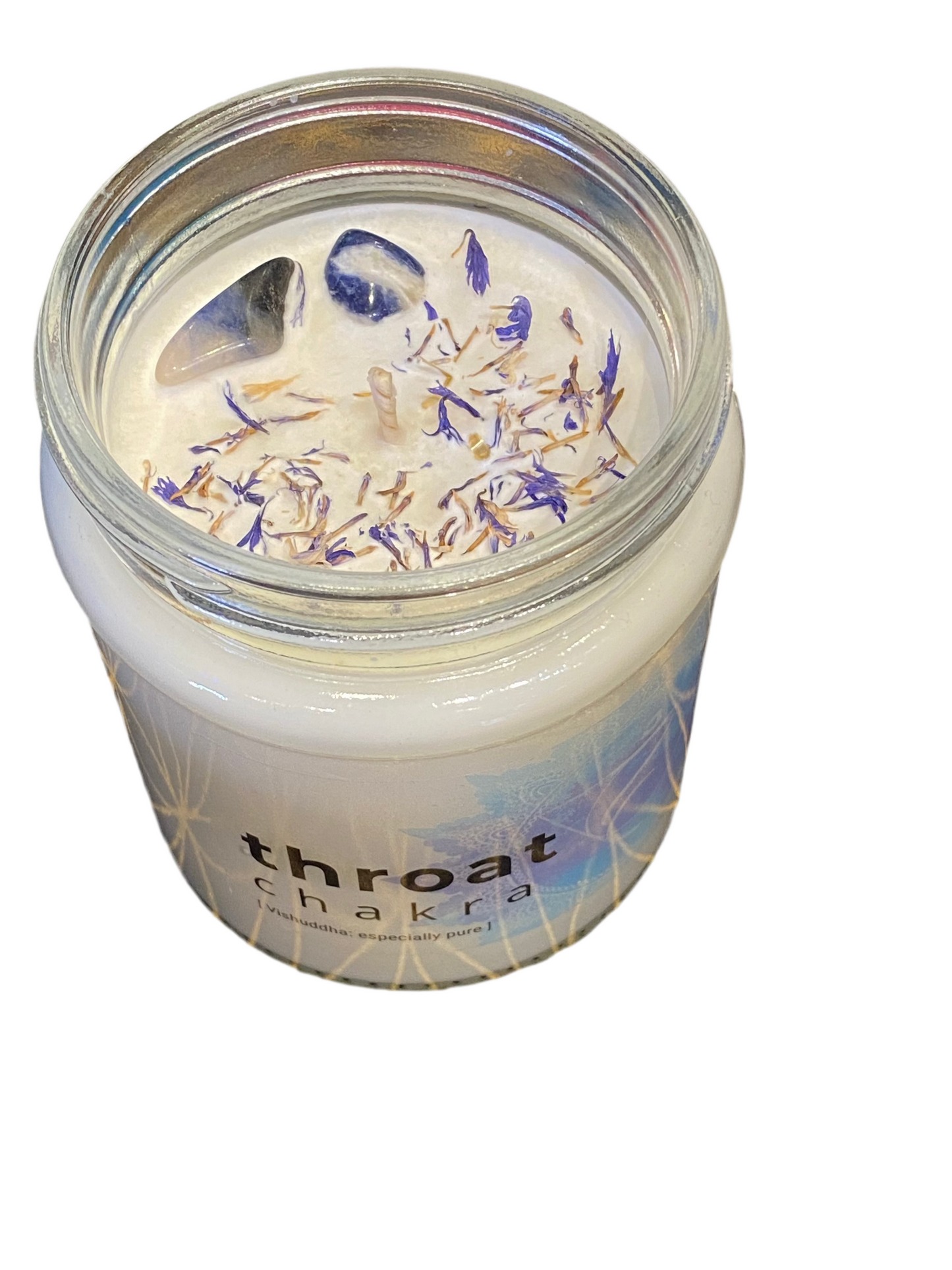 Throat Chakra Candle