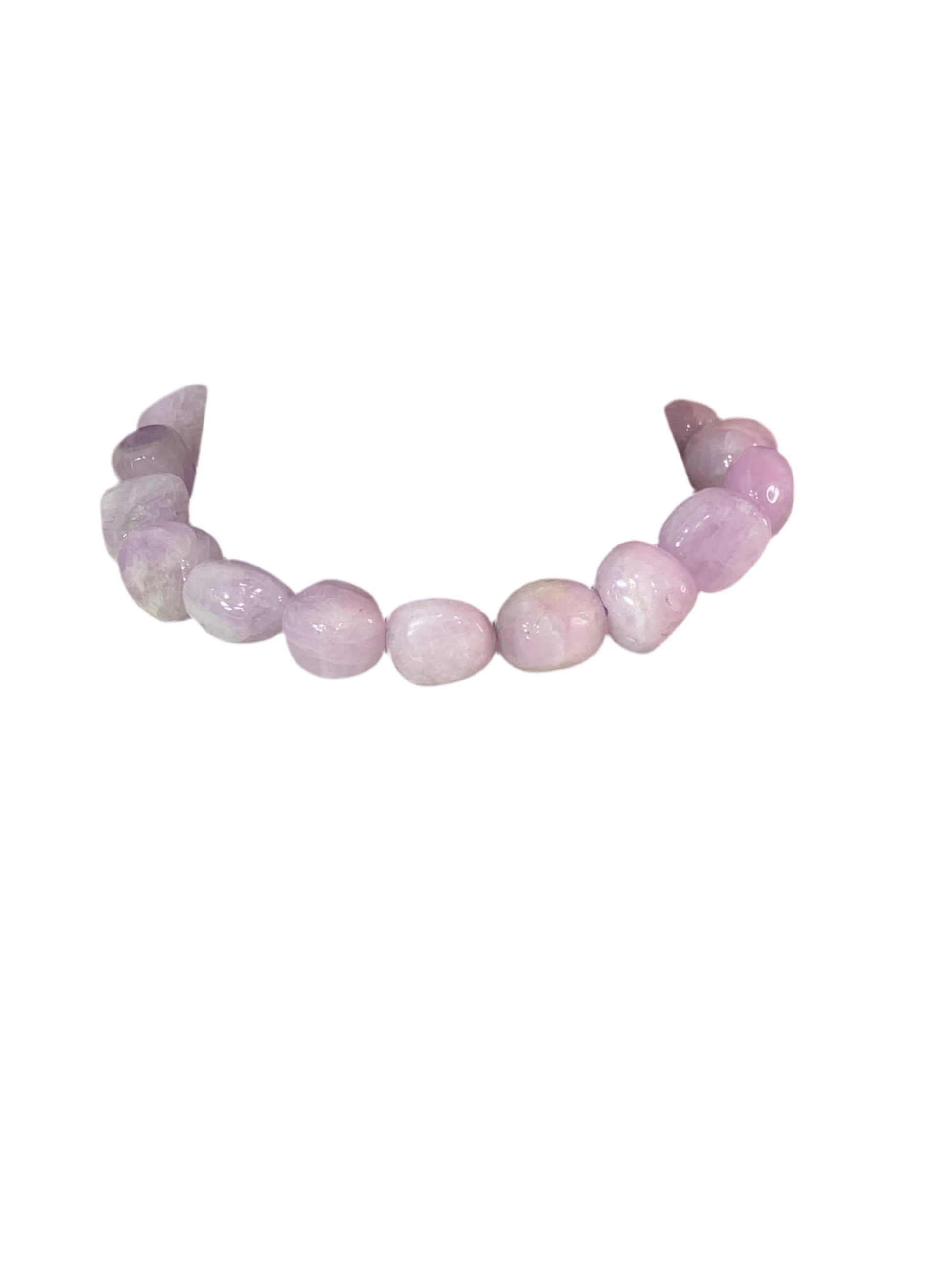 Kunzite Beaded Bracelet