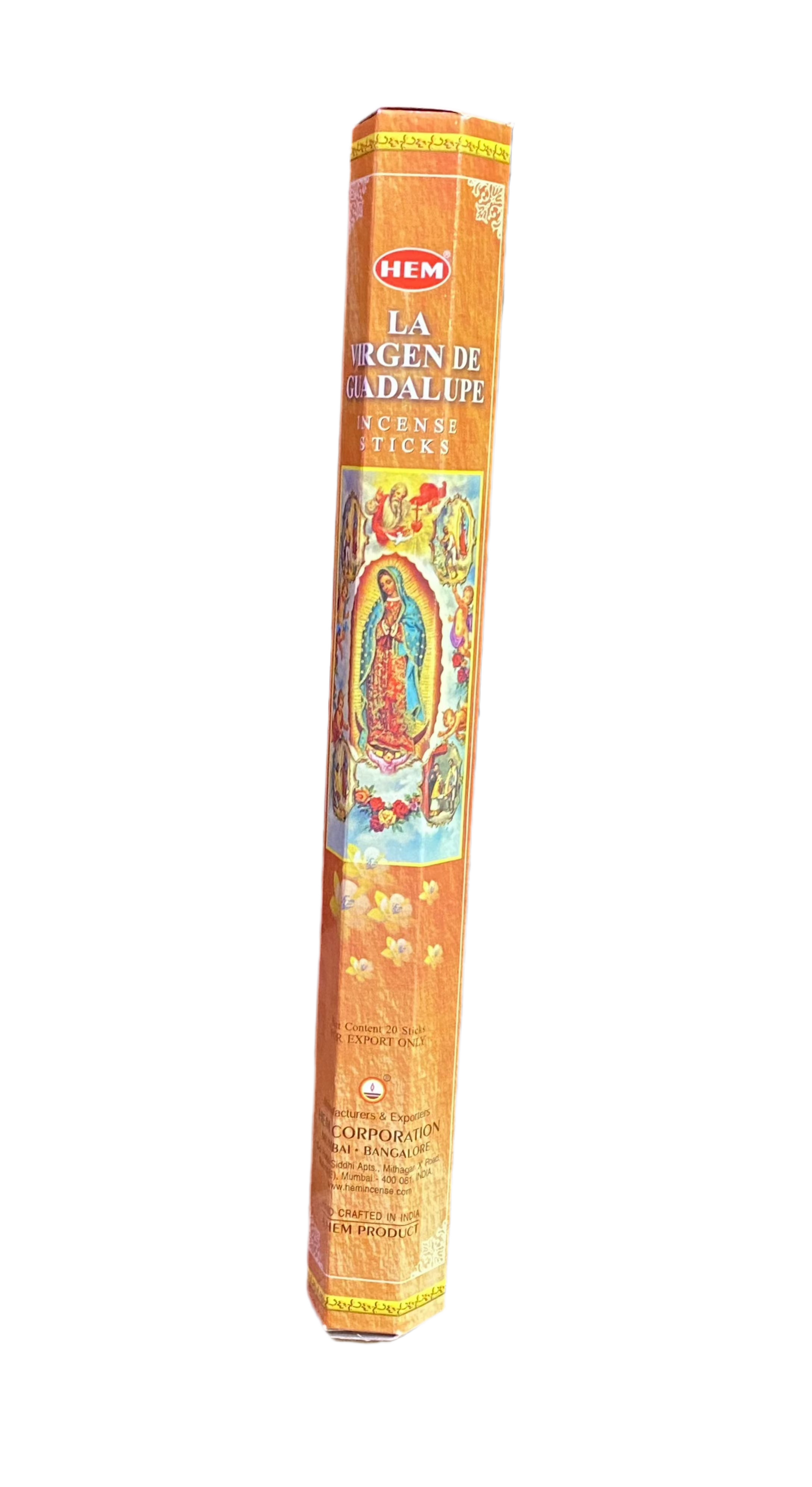HEM La Virgen De Guadalupe Incense Sticks