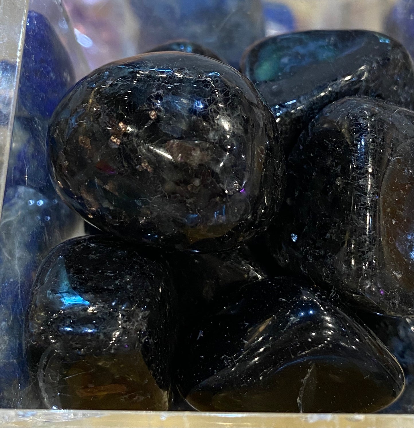 Nuummite Polished Tumbled Stone