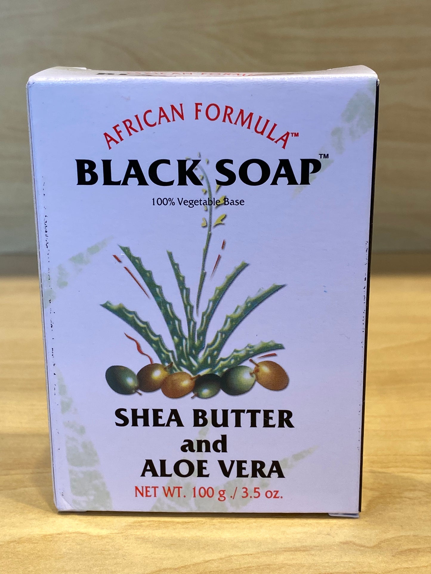 African Formula Black Soap Shea Butter and Aloe Vera