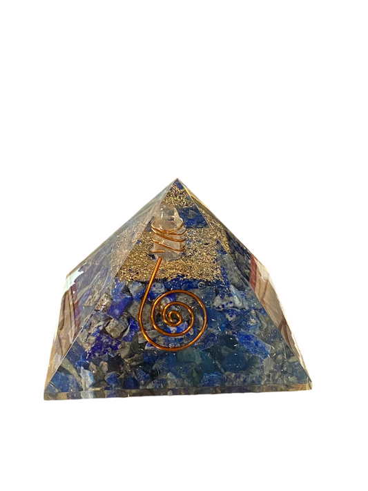 Orgonite Pyramid Lapis Lazuli 