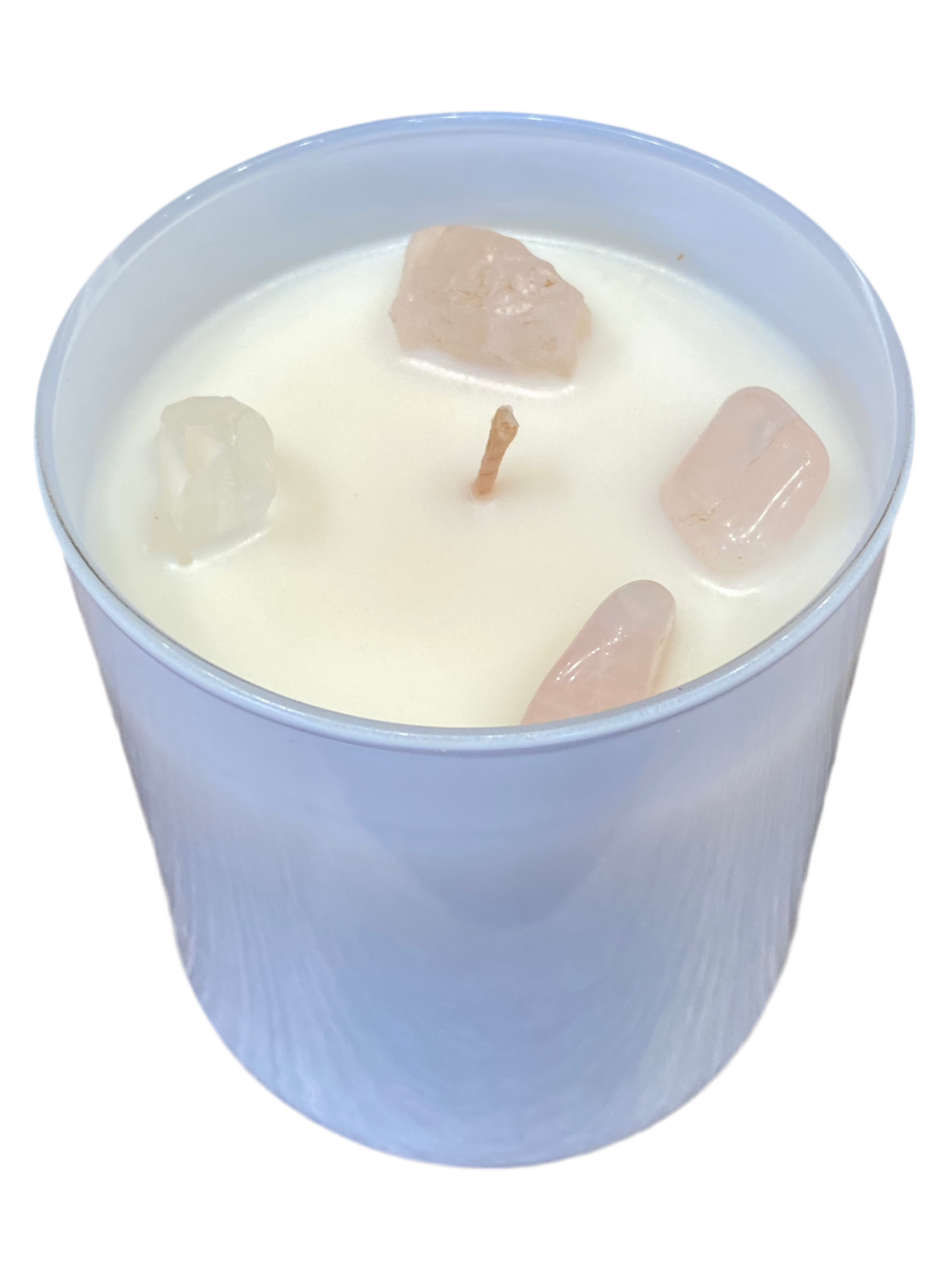 Crystal Scented Candle Rose Quartz