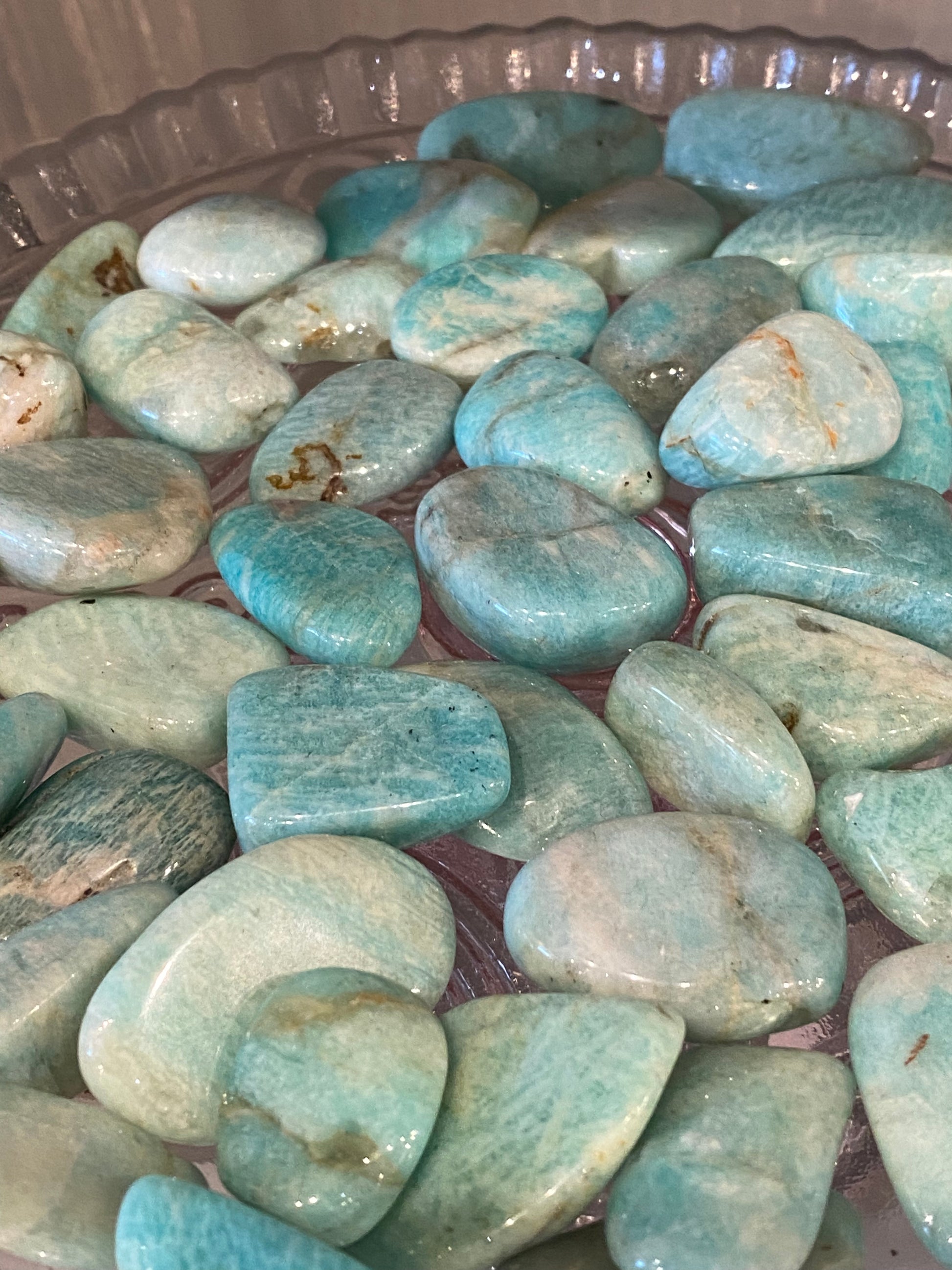 Amazonite Tumbled Stone 1pc