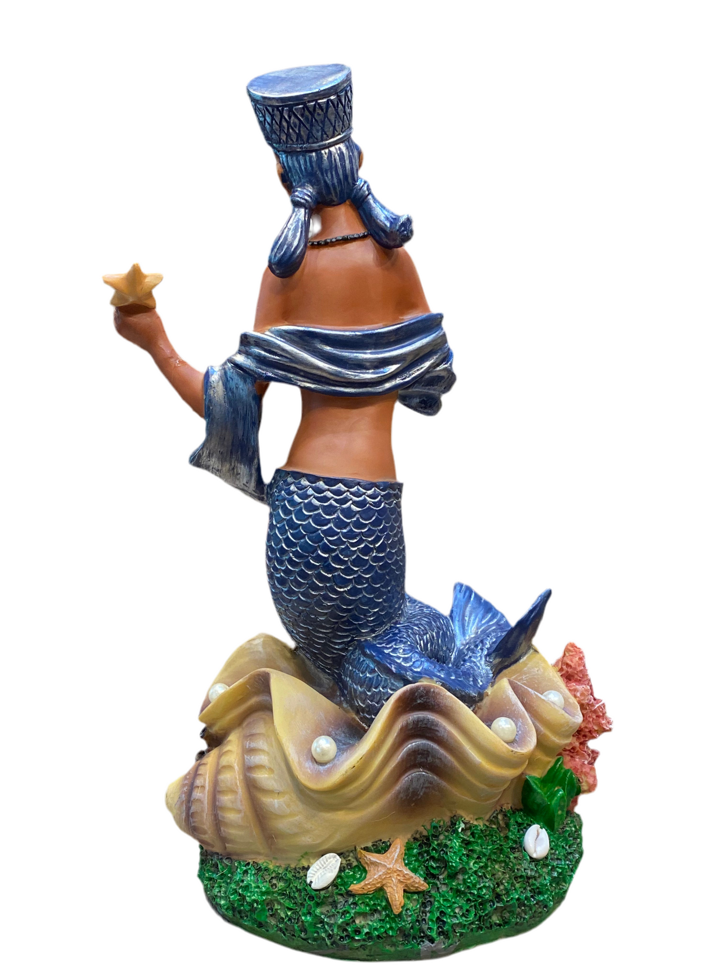Yemaya Orisha Goddess of the Seas 16” Statue Brown