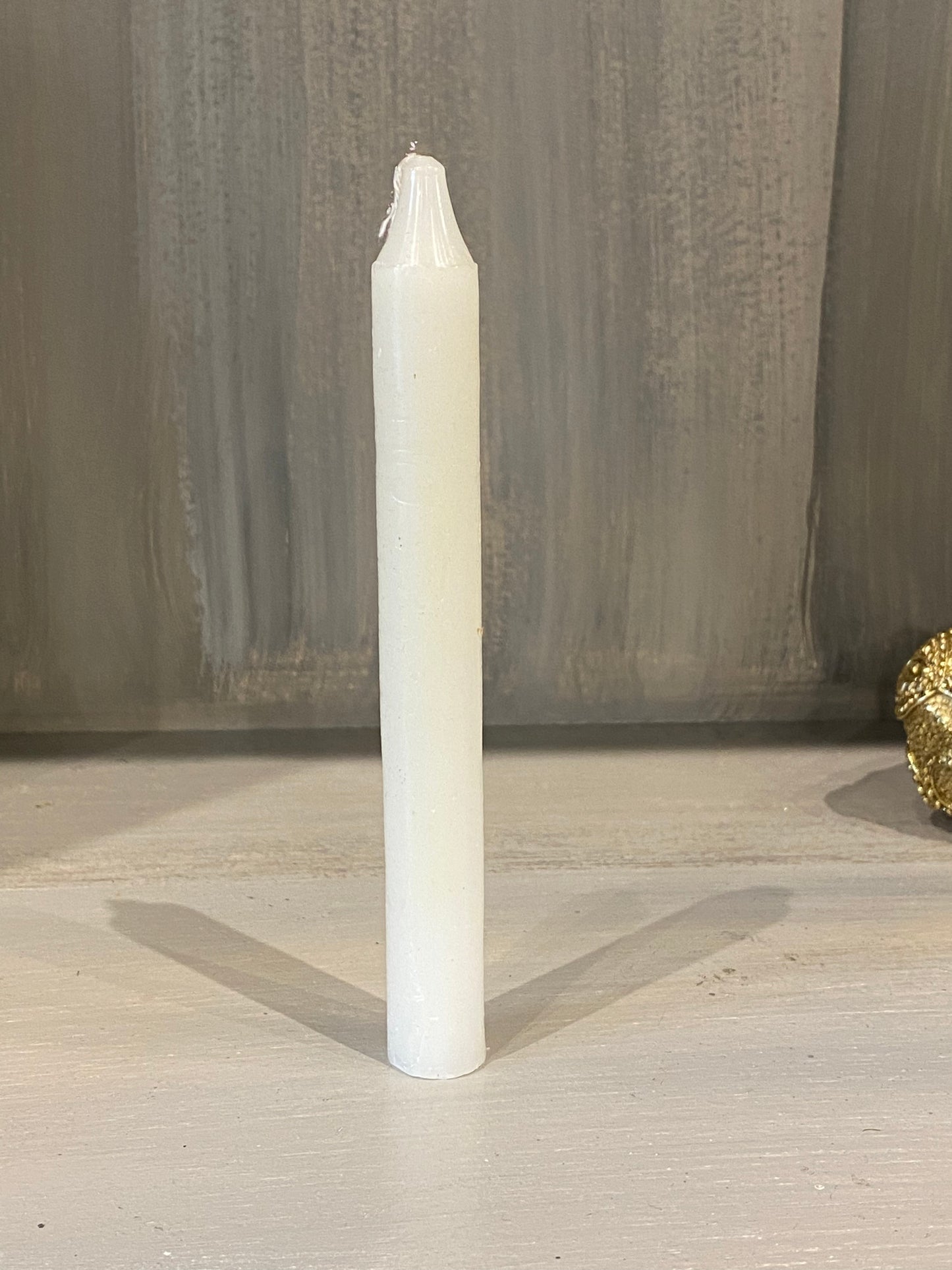 White 6” Taper Household Candle