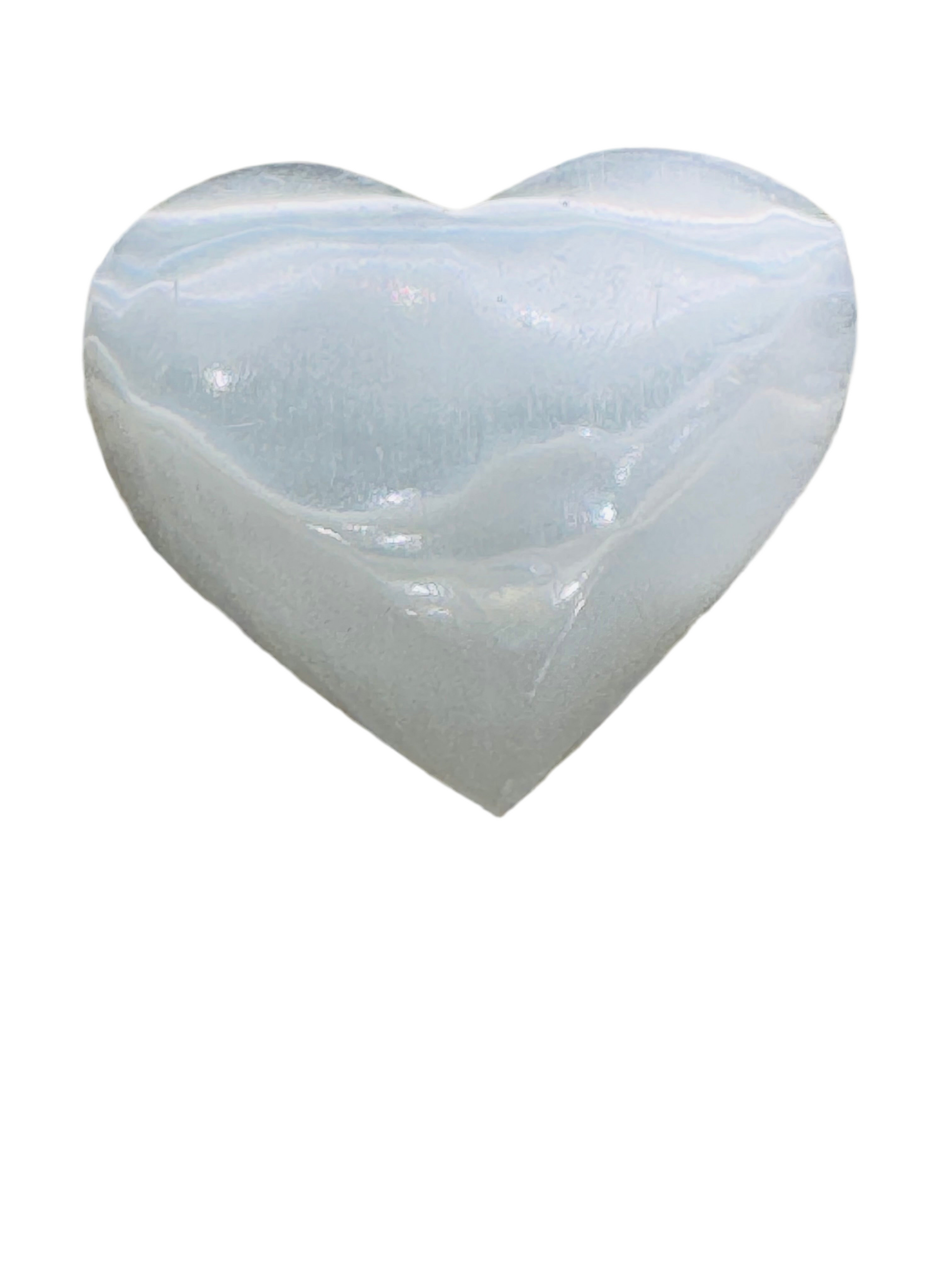 Selenite Heart