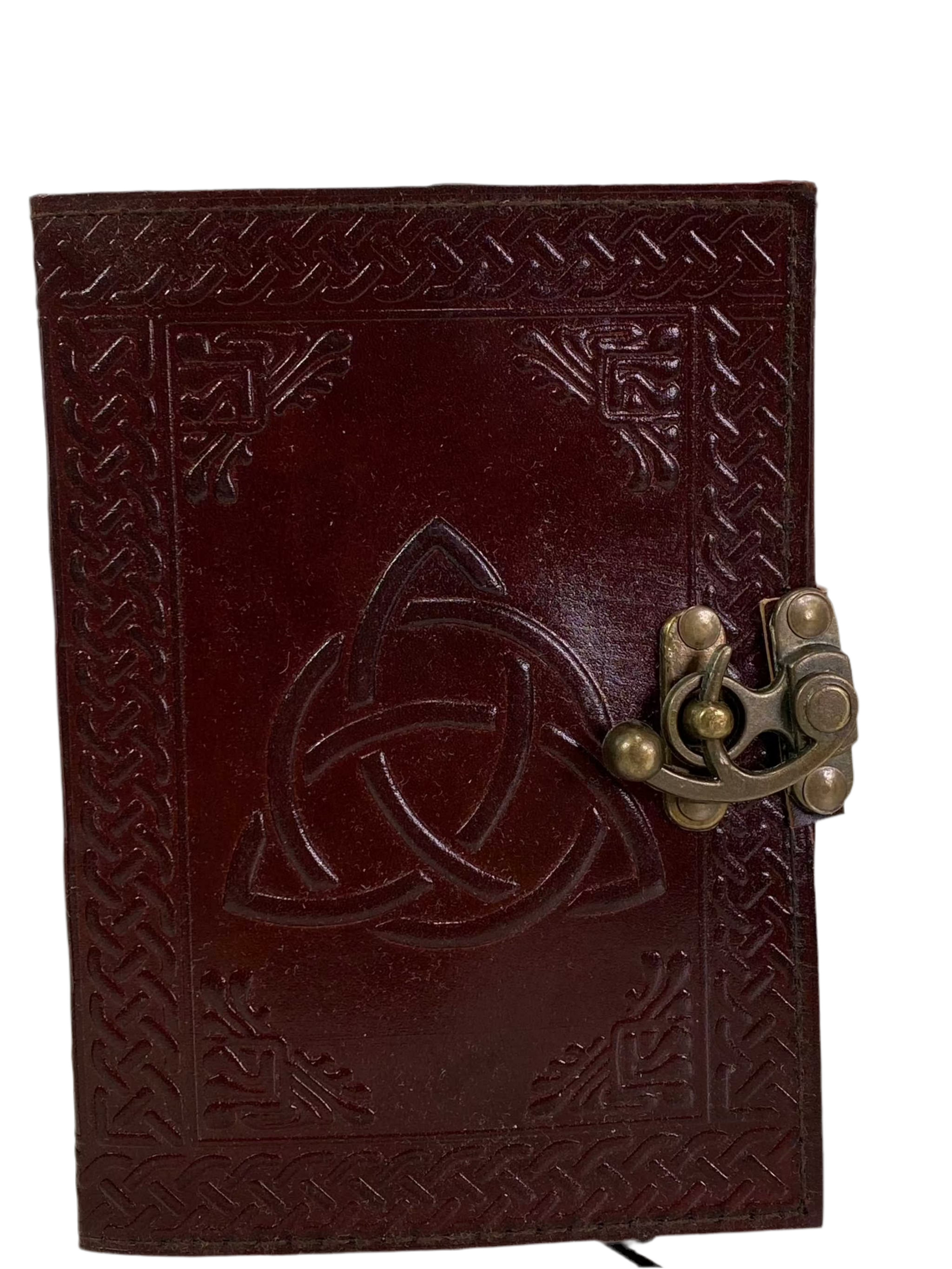 Triquetra Leather Journal Book 