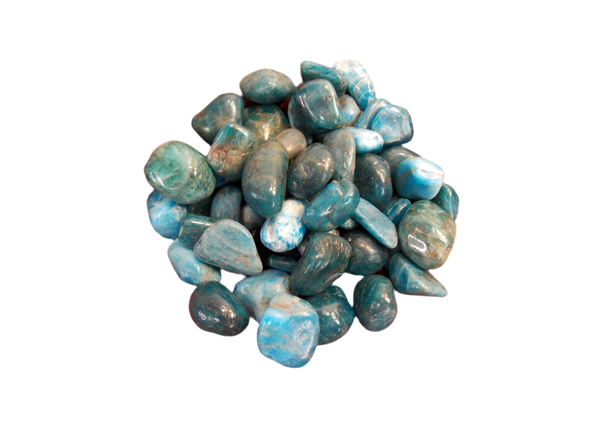 Blue Apatite Tumbled 