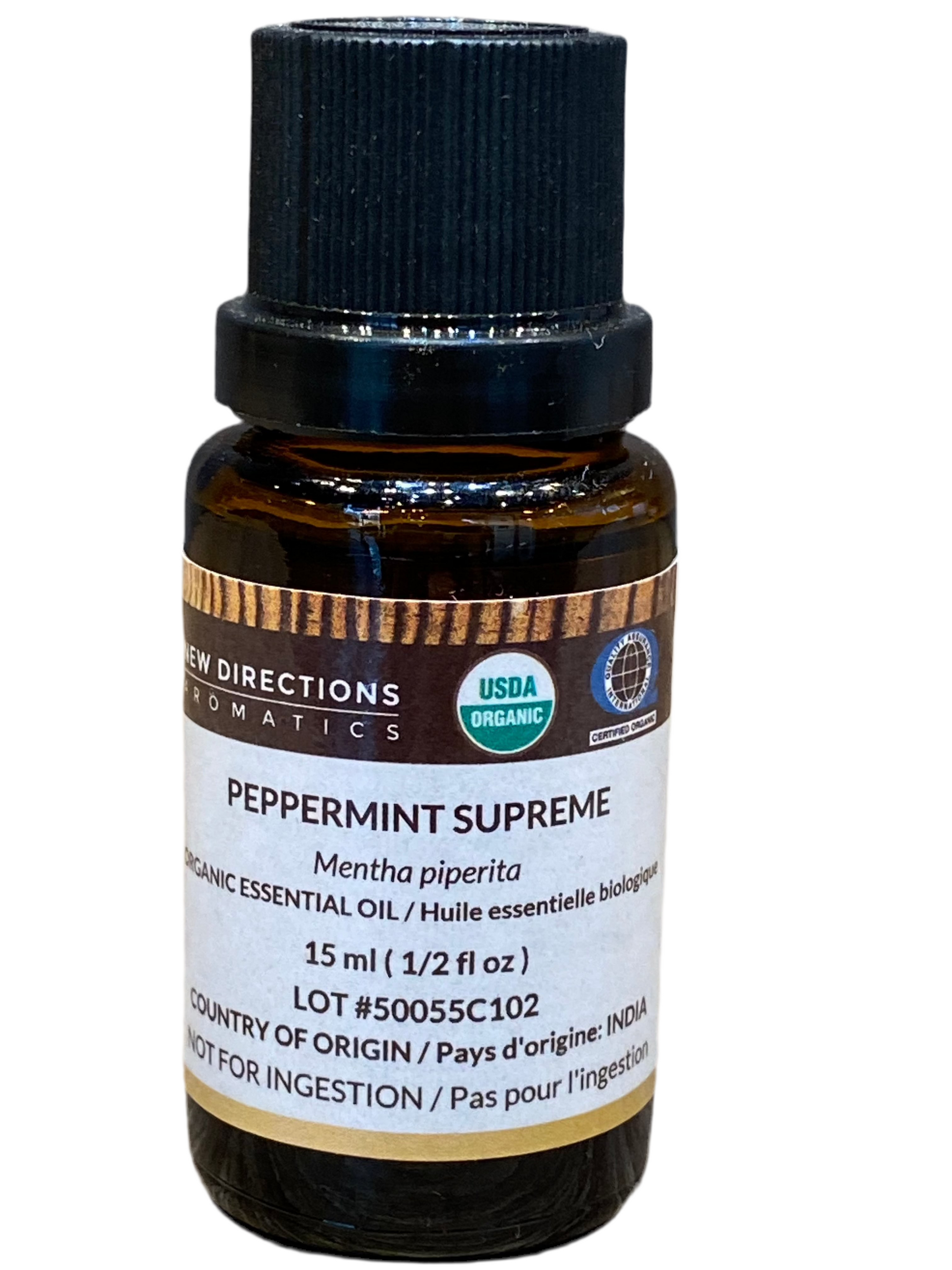 New Directions Aromatics Peppermint Supreme Oil