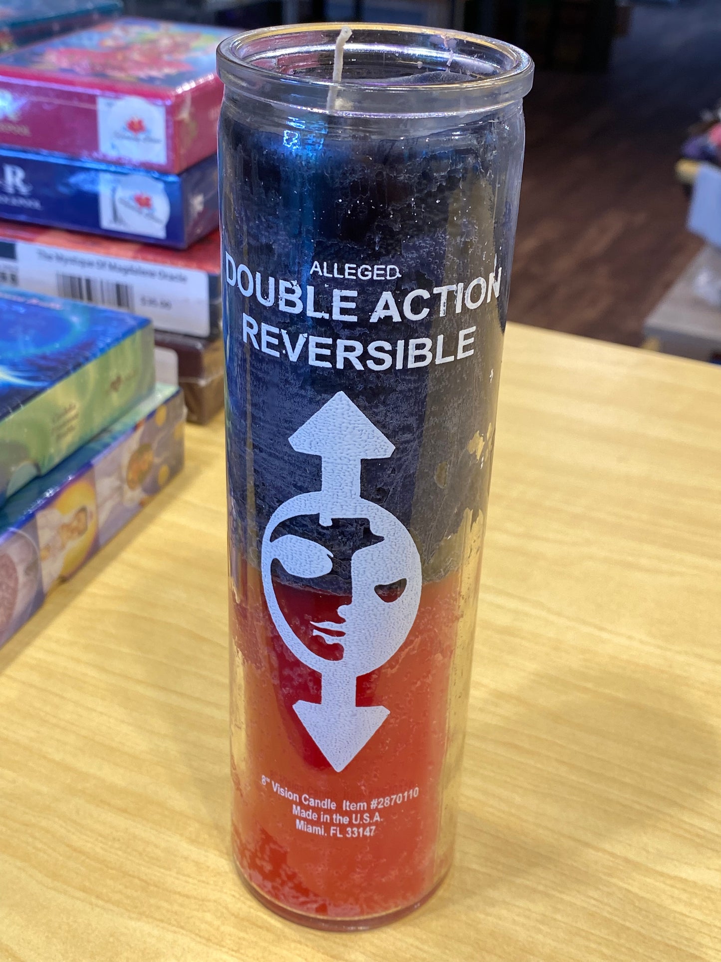 Double Action Reversible Candle