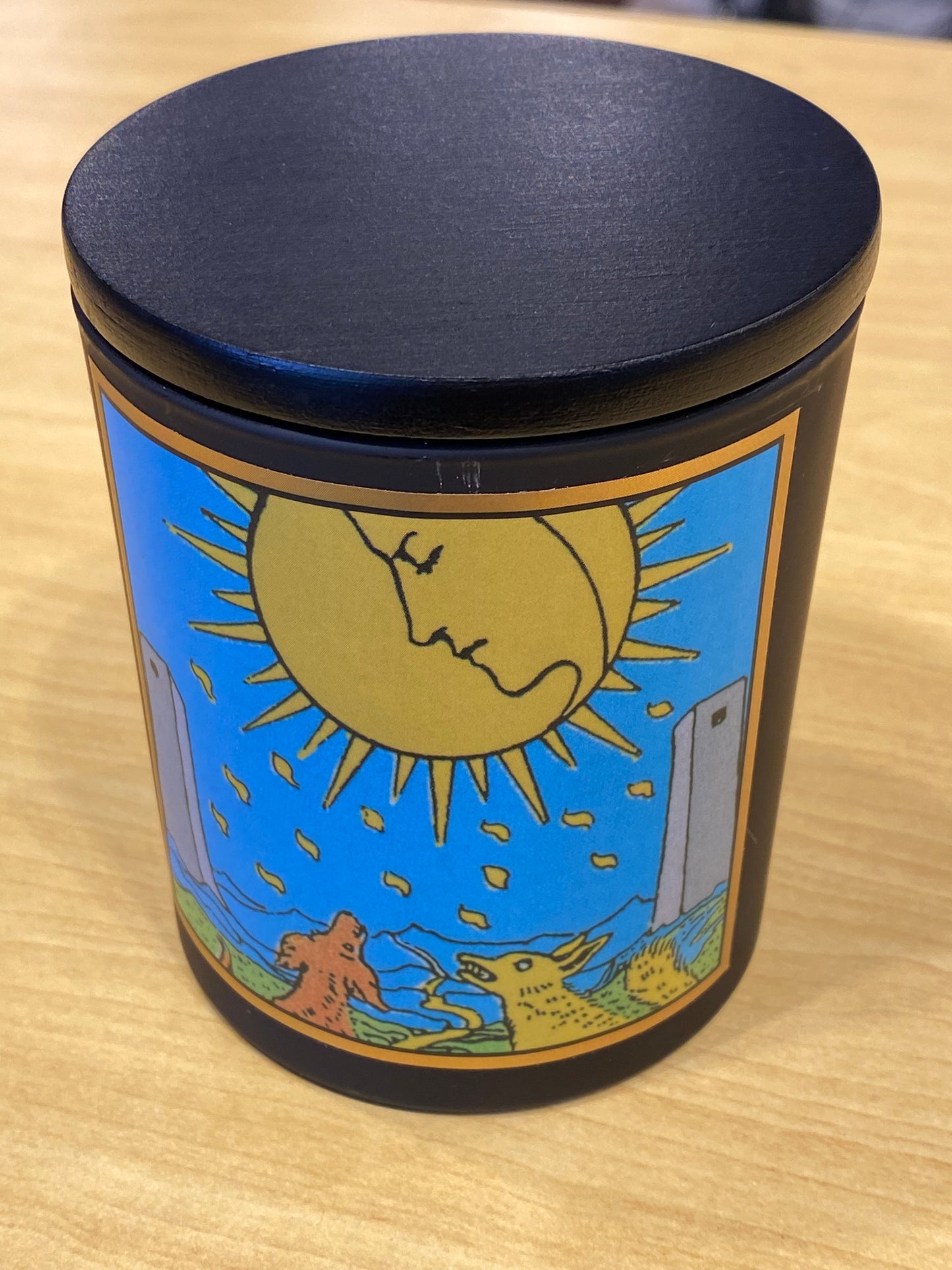 Moon Tarot Candle