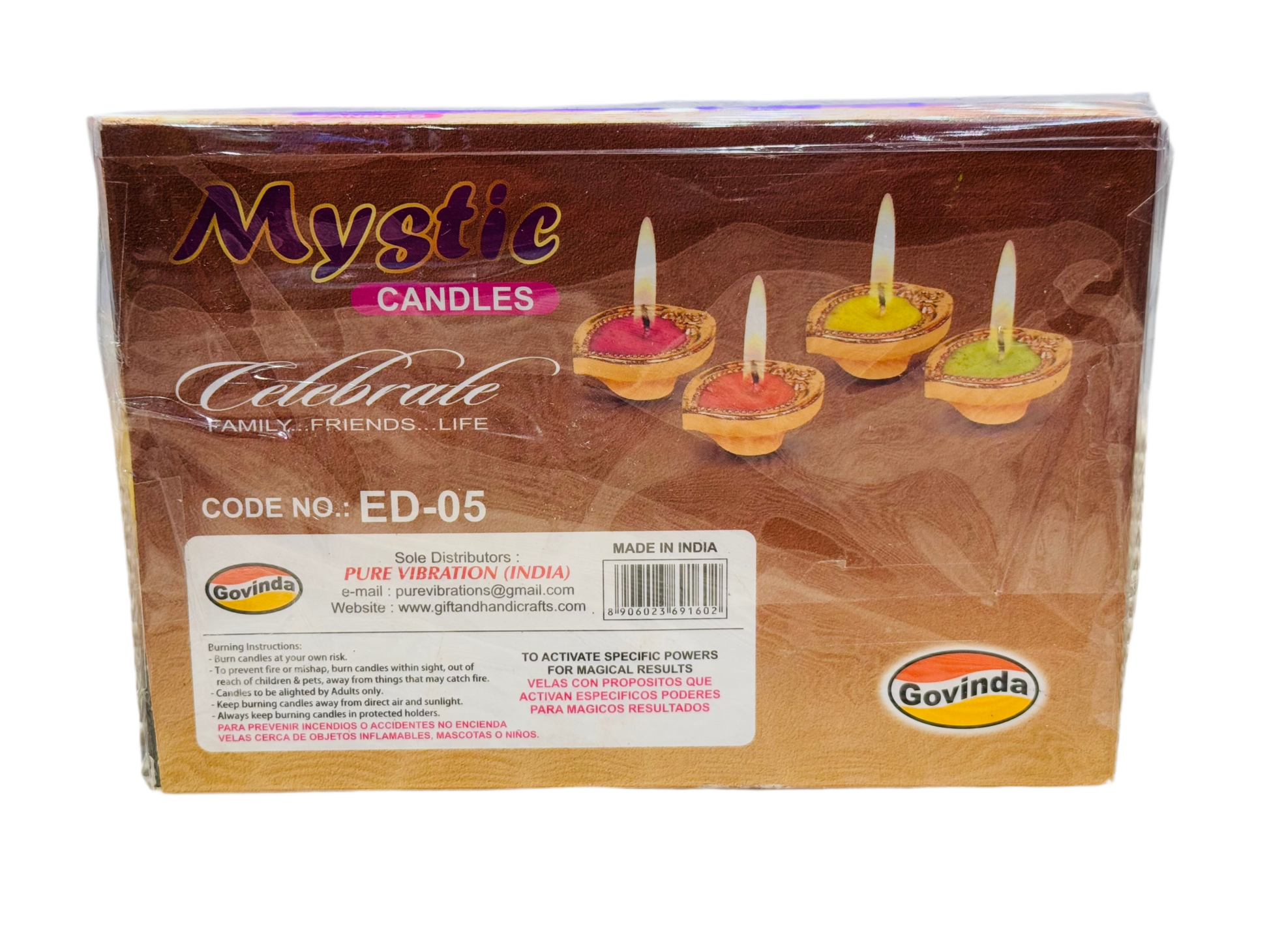 Govinda Mystic Candles