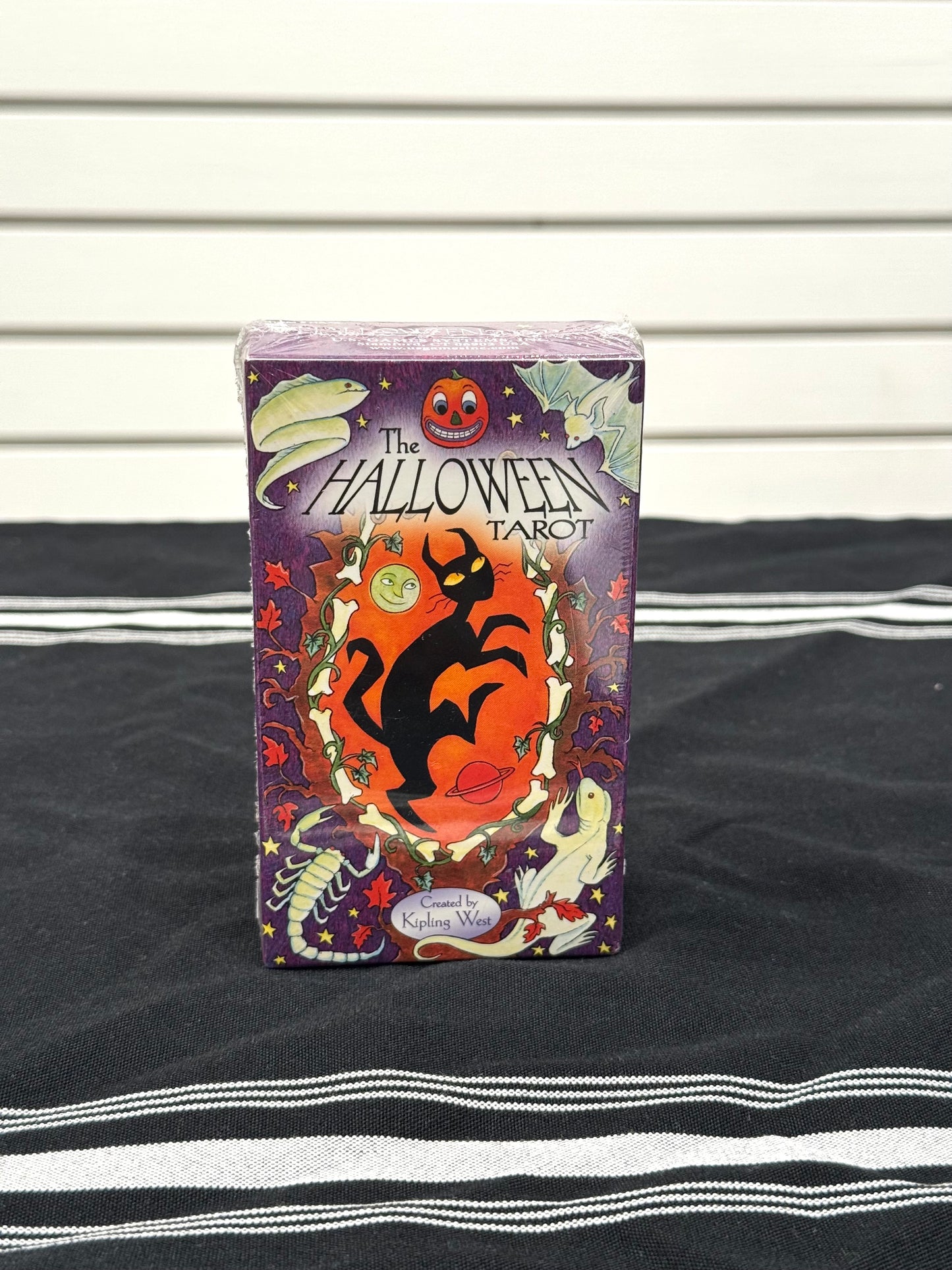 The Halloween Tarot Deck with Altar Cloth Bundle