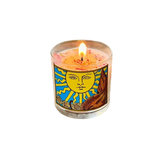 Sun Tarot Candle
