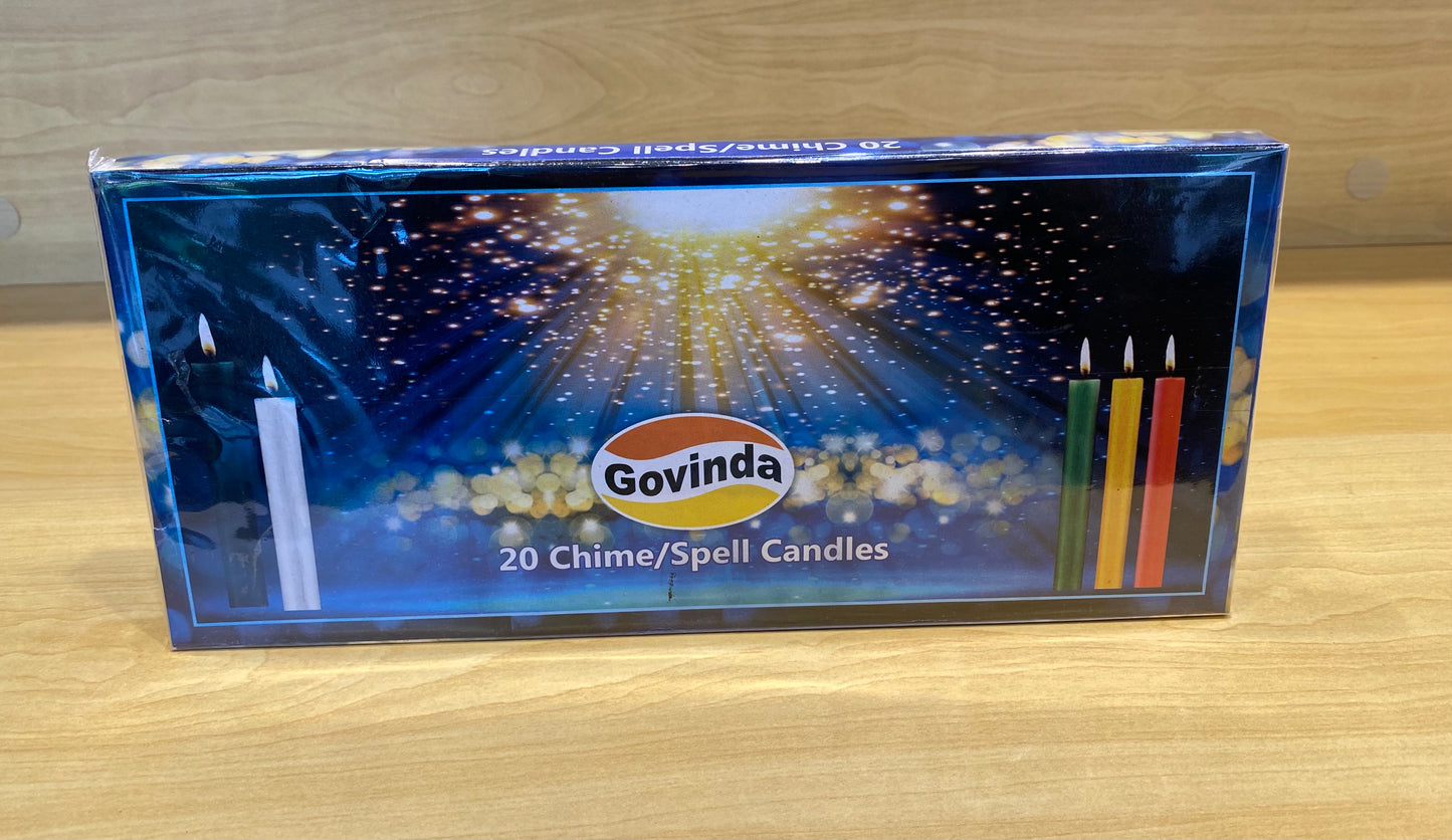 Govinda 20 Chime/Spell Candles