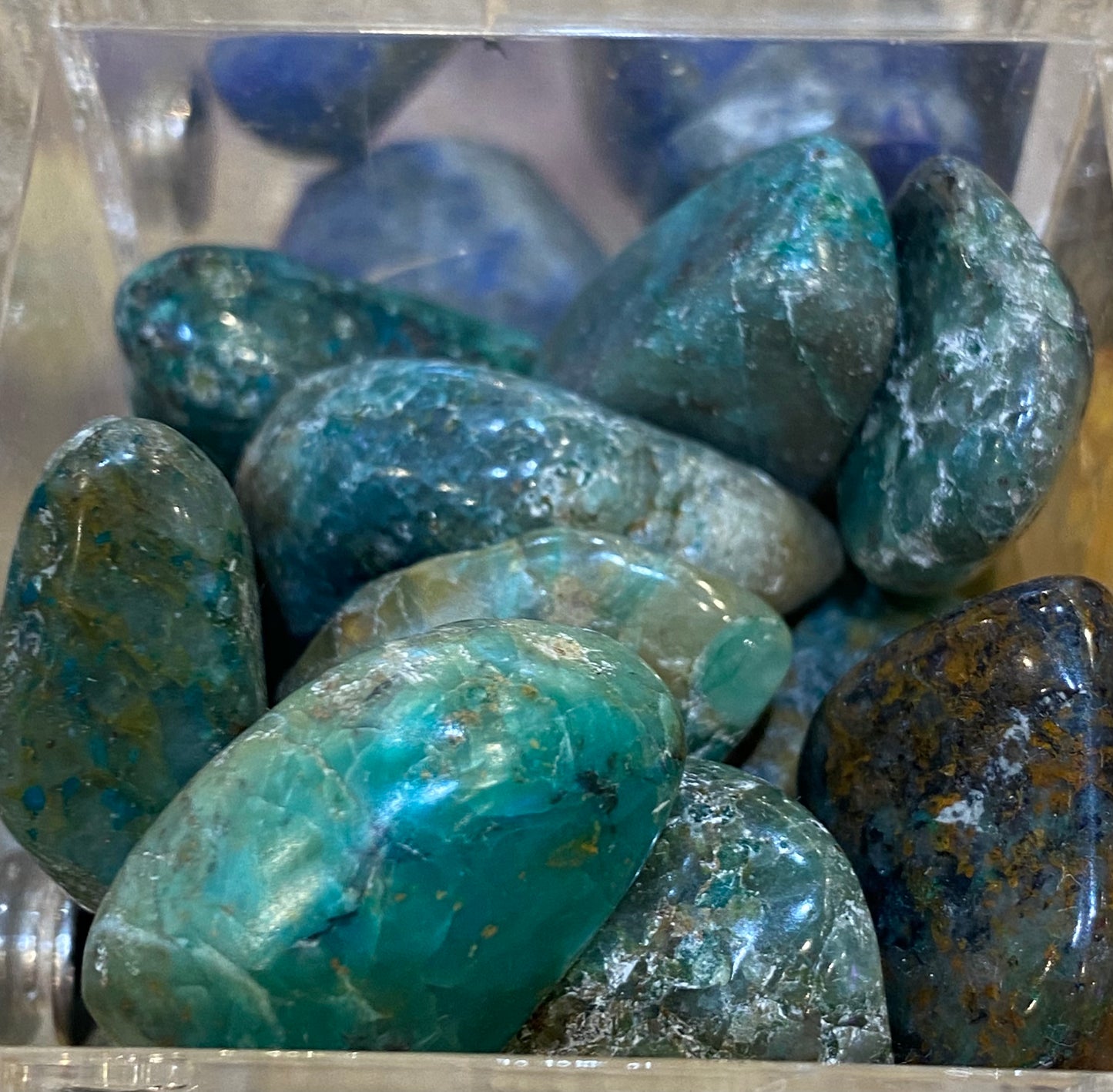 Chrysocolla Large Polished Tumbled Stone 1pc