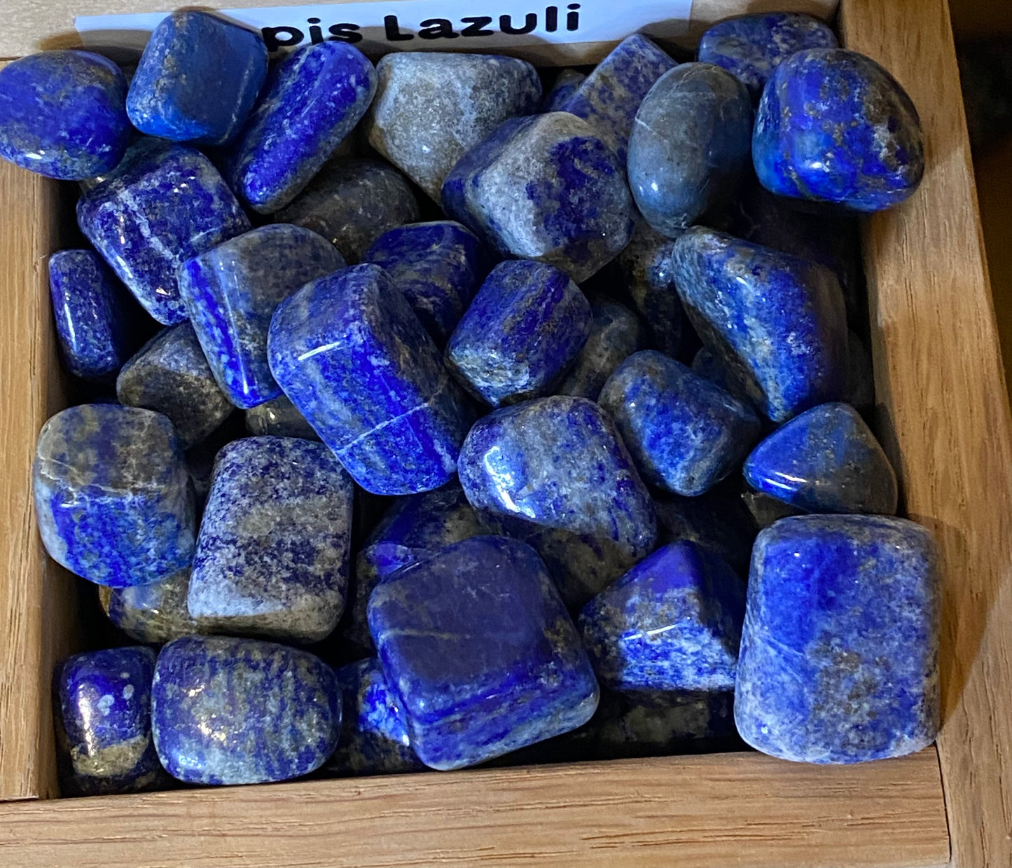 Lapis Lazuli Tumbled Stones Medium 1pc