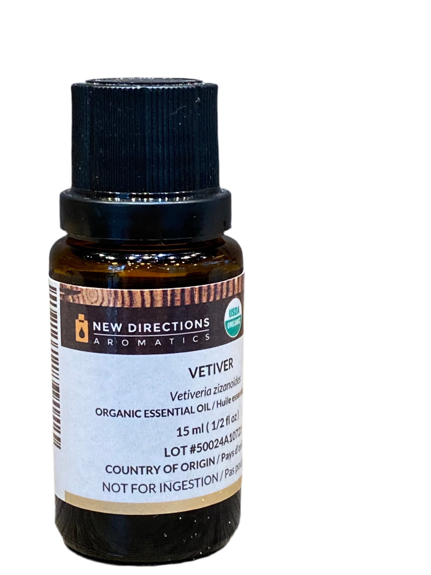 New Directions Aromatics Vetiver 