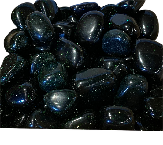 Green Goldstone Crystal 