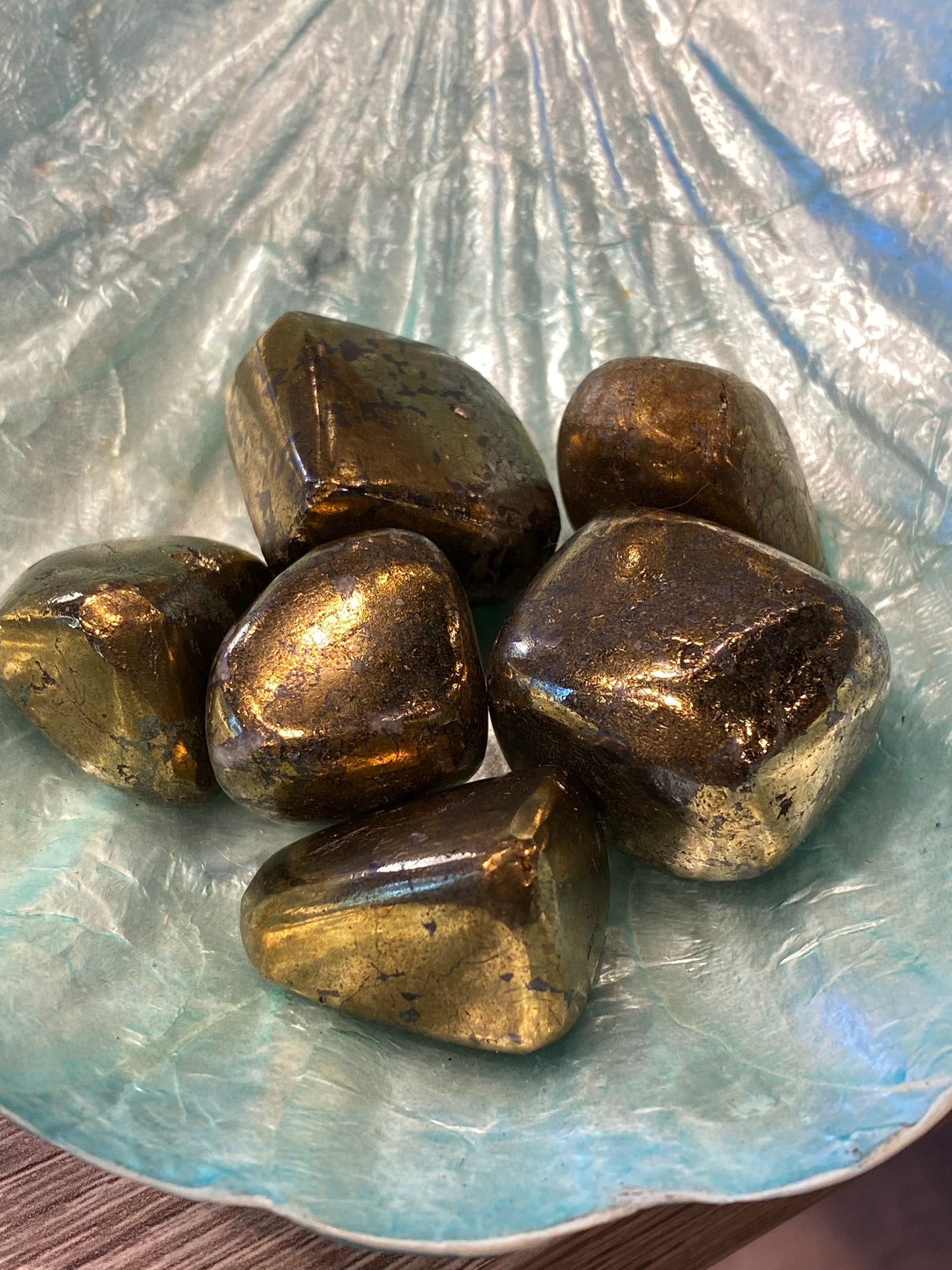 Chalcopyrite Tumbled Stone 1pc