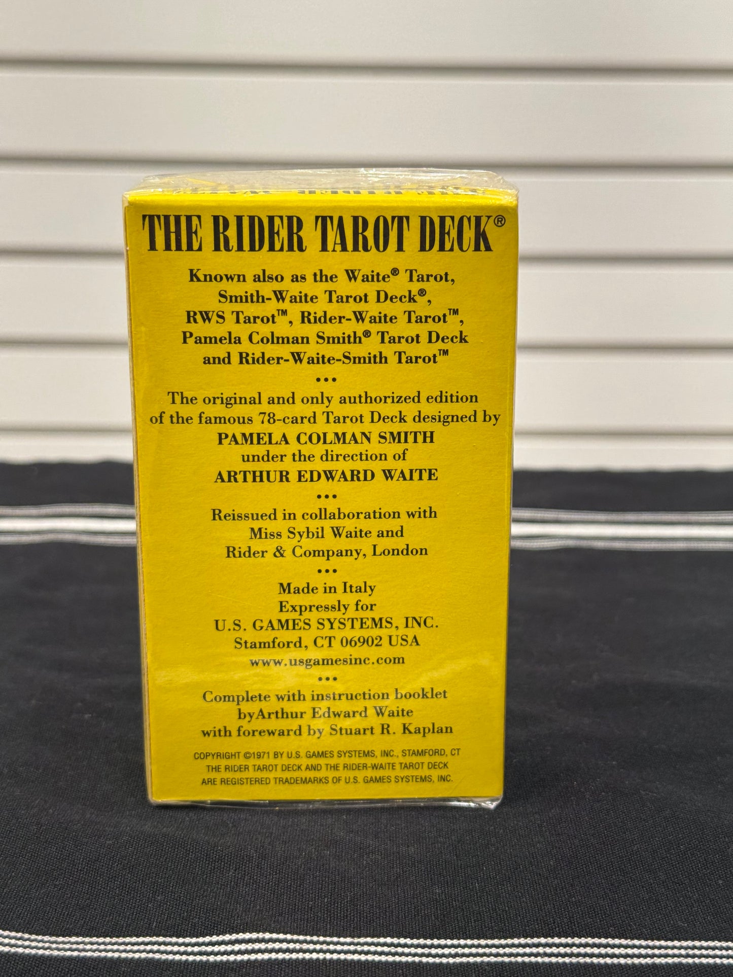 Rider Waite Tarot Deck with Altar Cloth
