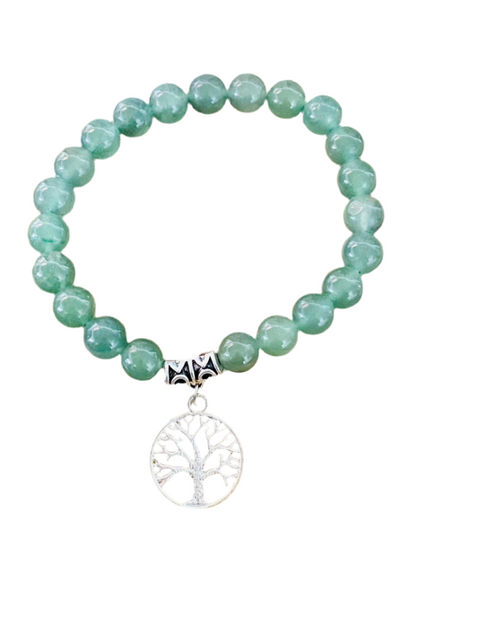 Green Aventurine Gemstone Bracelet