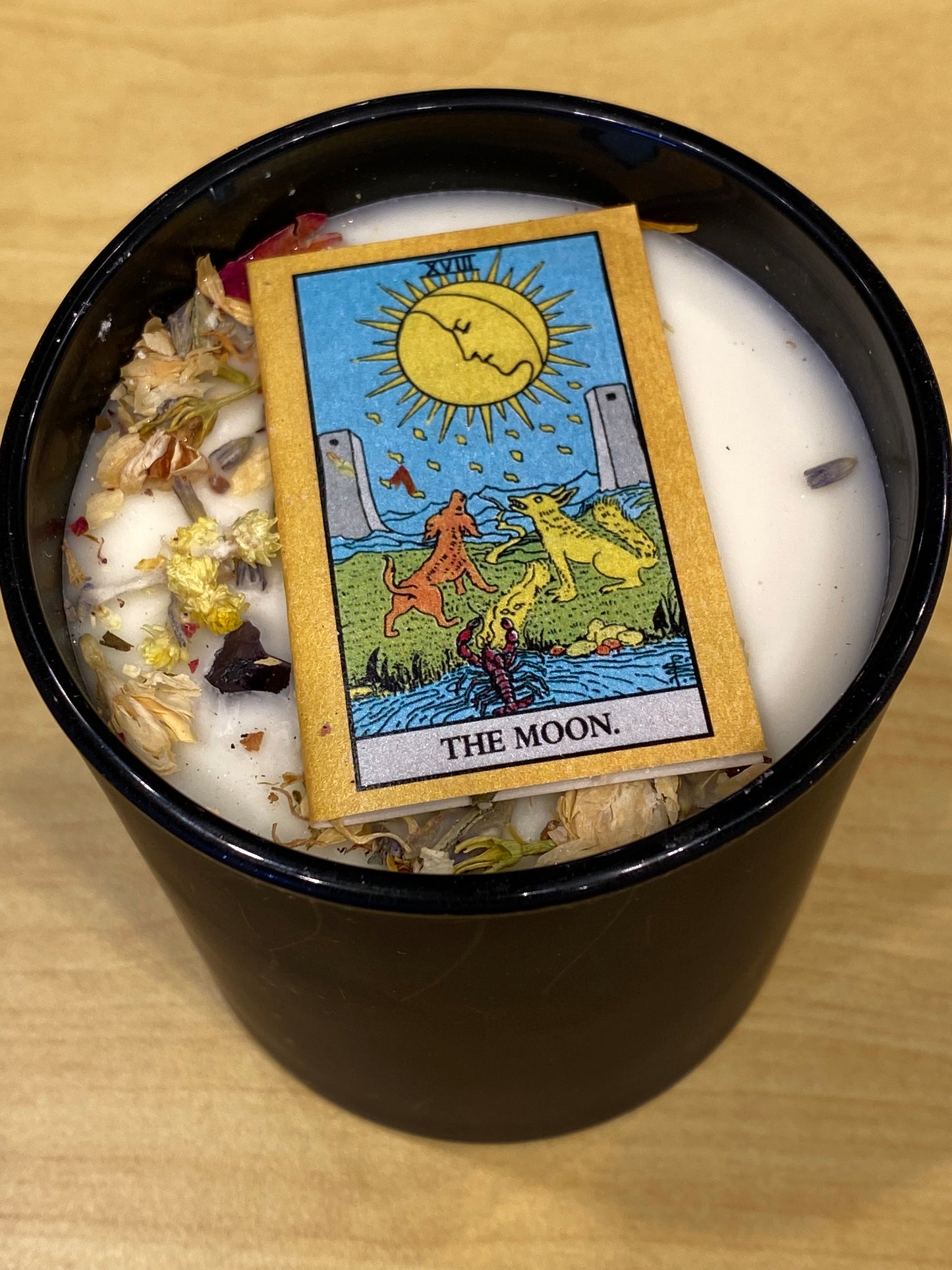 Moon Tarot Candle