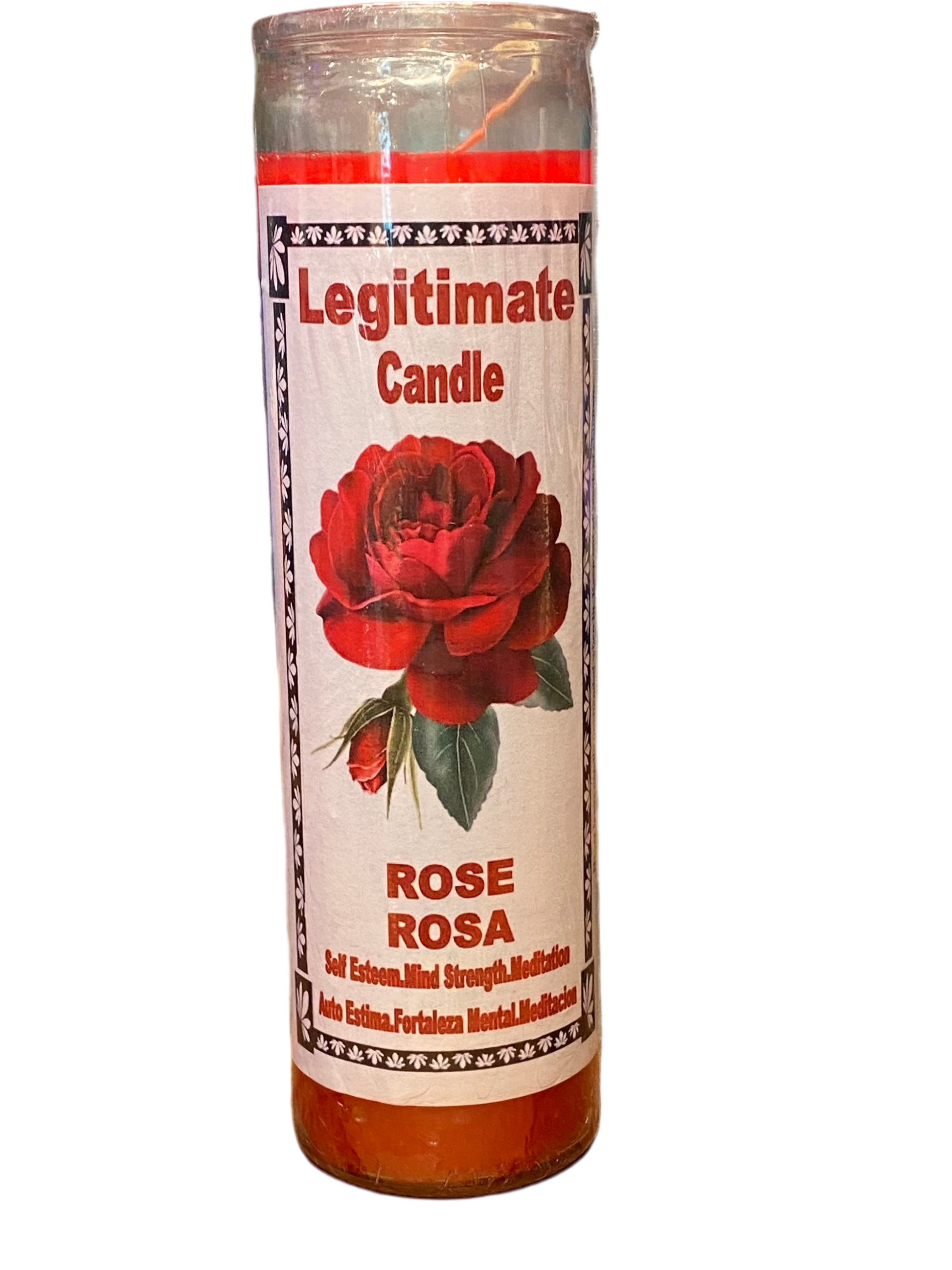 Legitimate Rose Candle