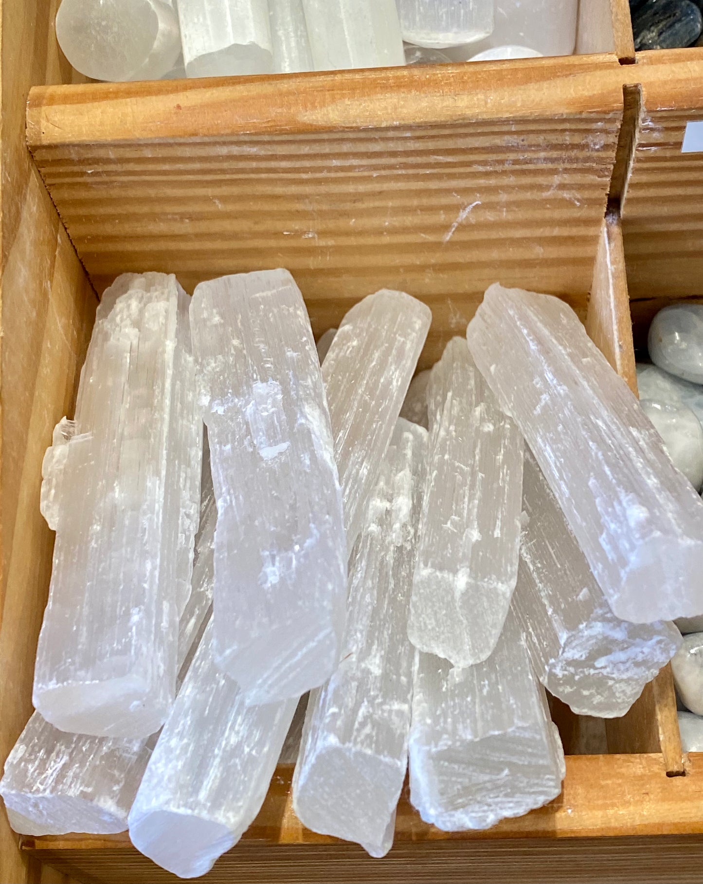 Selenite Wand Crystal Stick 1pc