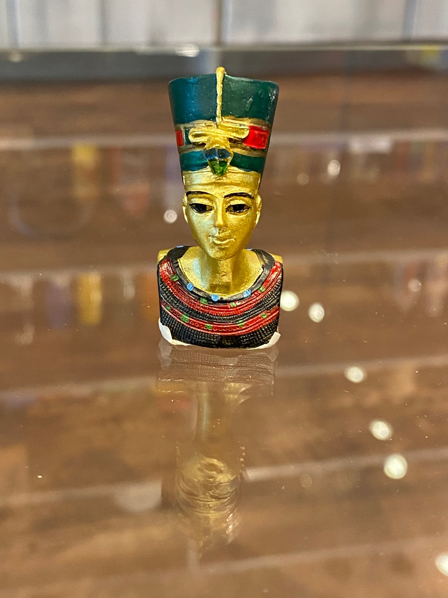 Mini Bust Nefertiti Egyptian Figurine