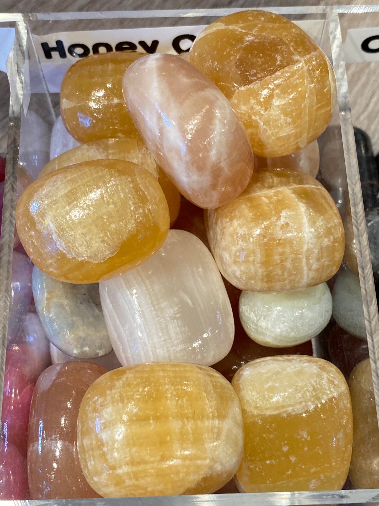 Honey Calcite Tumbled 1pc