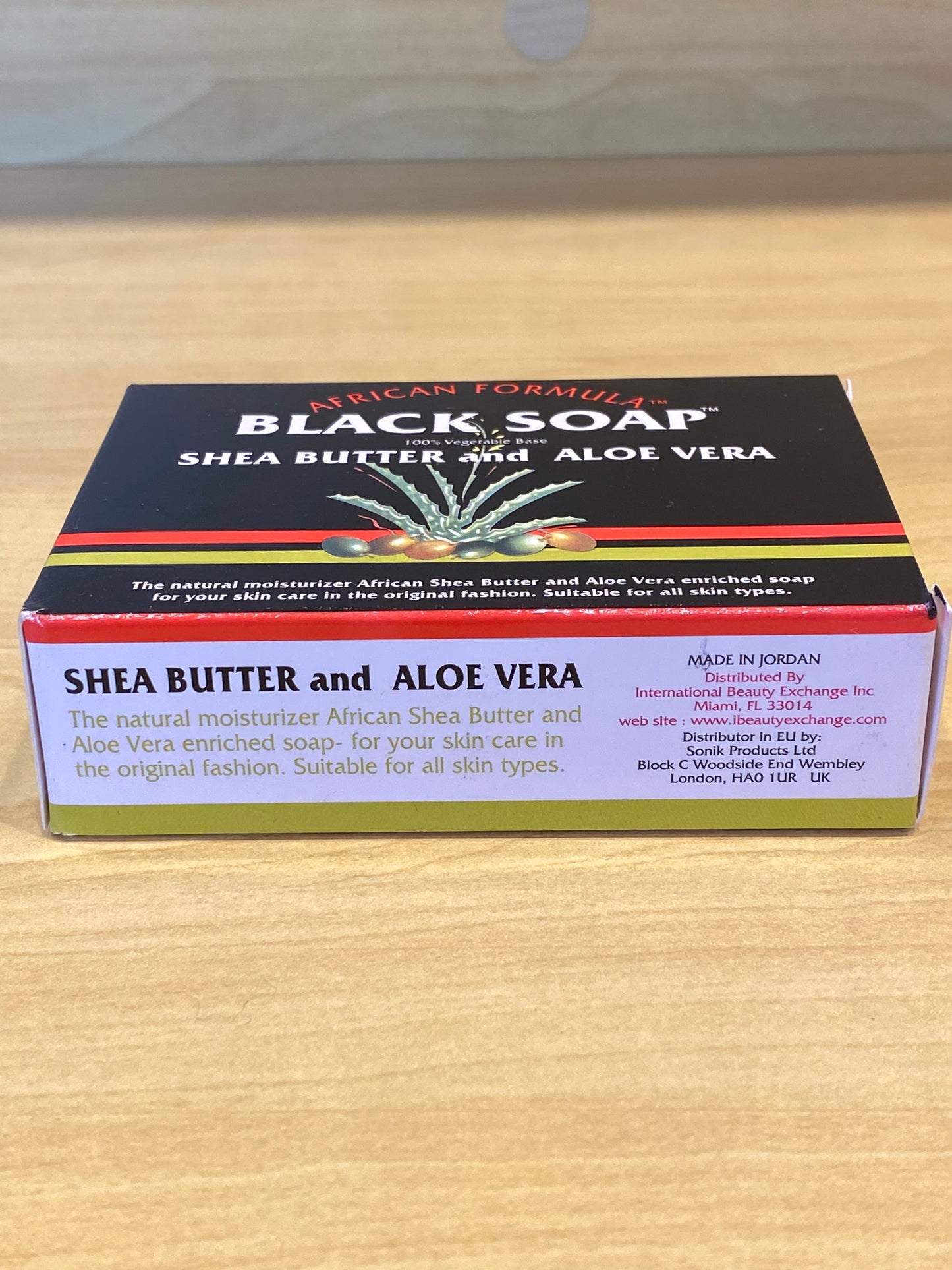 African Formula Black Soap Shea Butter and Aloe Vera